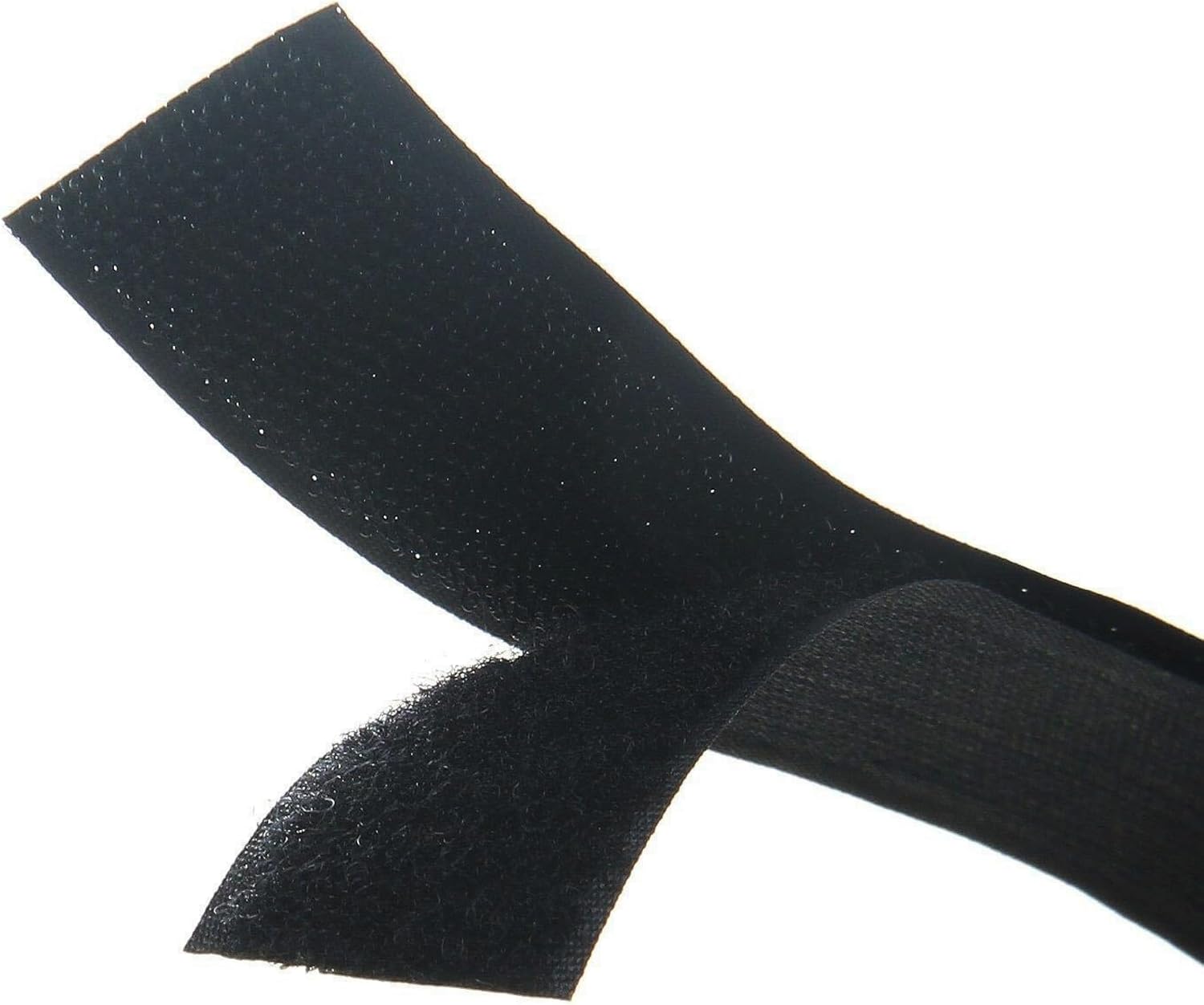 Häkeln Und Boucle Coudre Bandes (nicht Klebend) Les Deux Côtes Inclus, 50mmx1m Schwarz