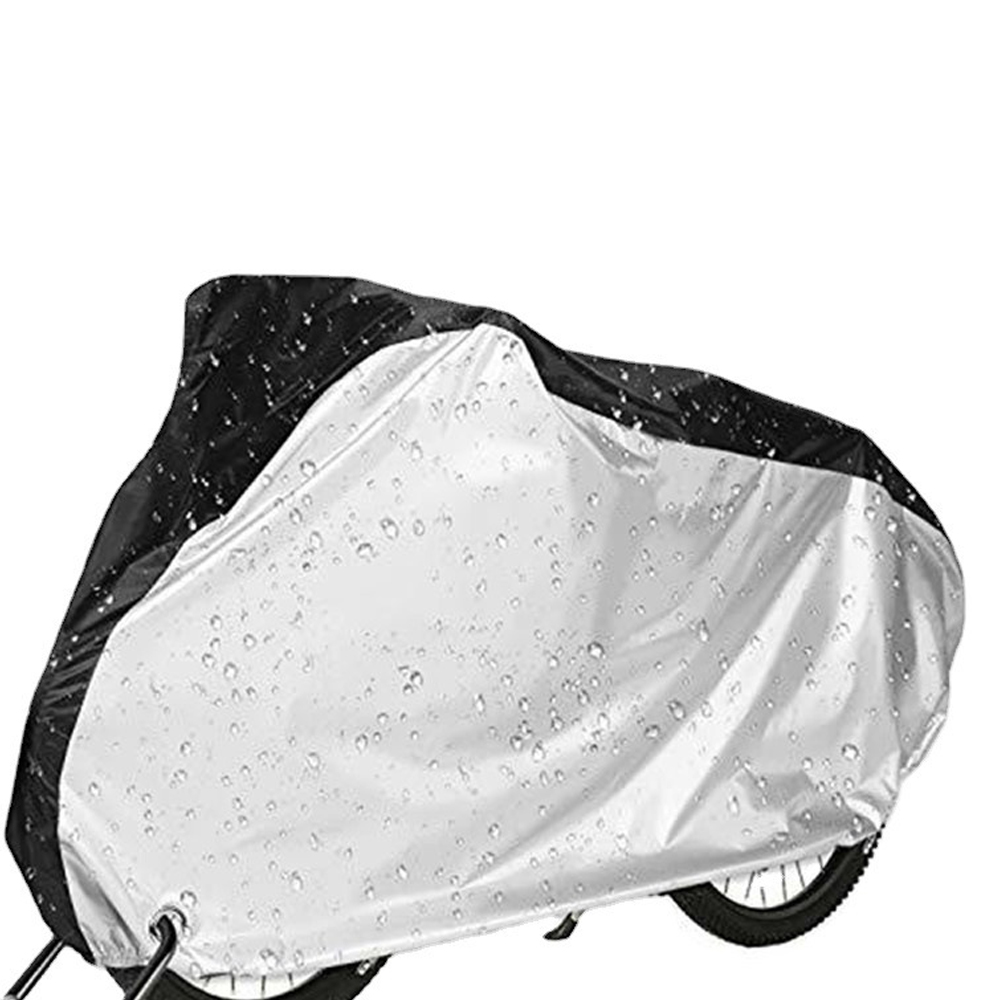 Housse De Vélo Housse De Protection Für Vélo Imperméable Anti Poussière/uv/pluie/neige Mit Trous Anti-vol & Sac De Rangement, Bâche Protection