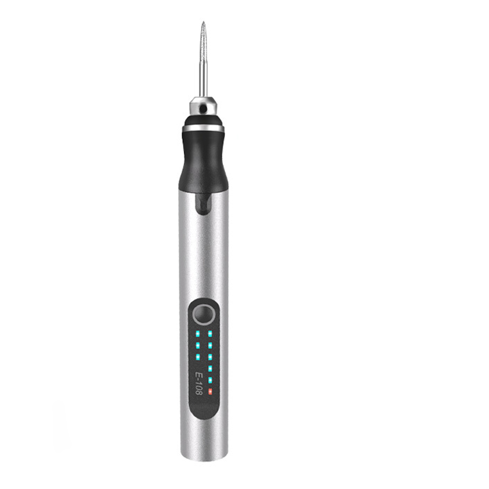 Elektrischer Stift Und Stichel, Maschine Und Stichel Ohne Filter, Wiederaufladbar Über Usb, Drehbarer Tragbarer Stichel Für Die Schmuckherstellung Aus Holz