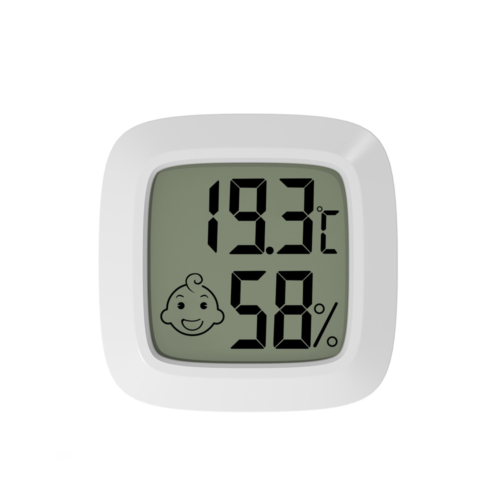 Petit Thermomètre Hygromètre Interne Digital, 1 Stück Haute Precision, Indicated Niveau De Confort, Pour Bureau, Chambre De Bébé, Vestiaire