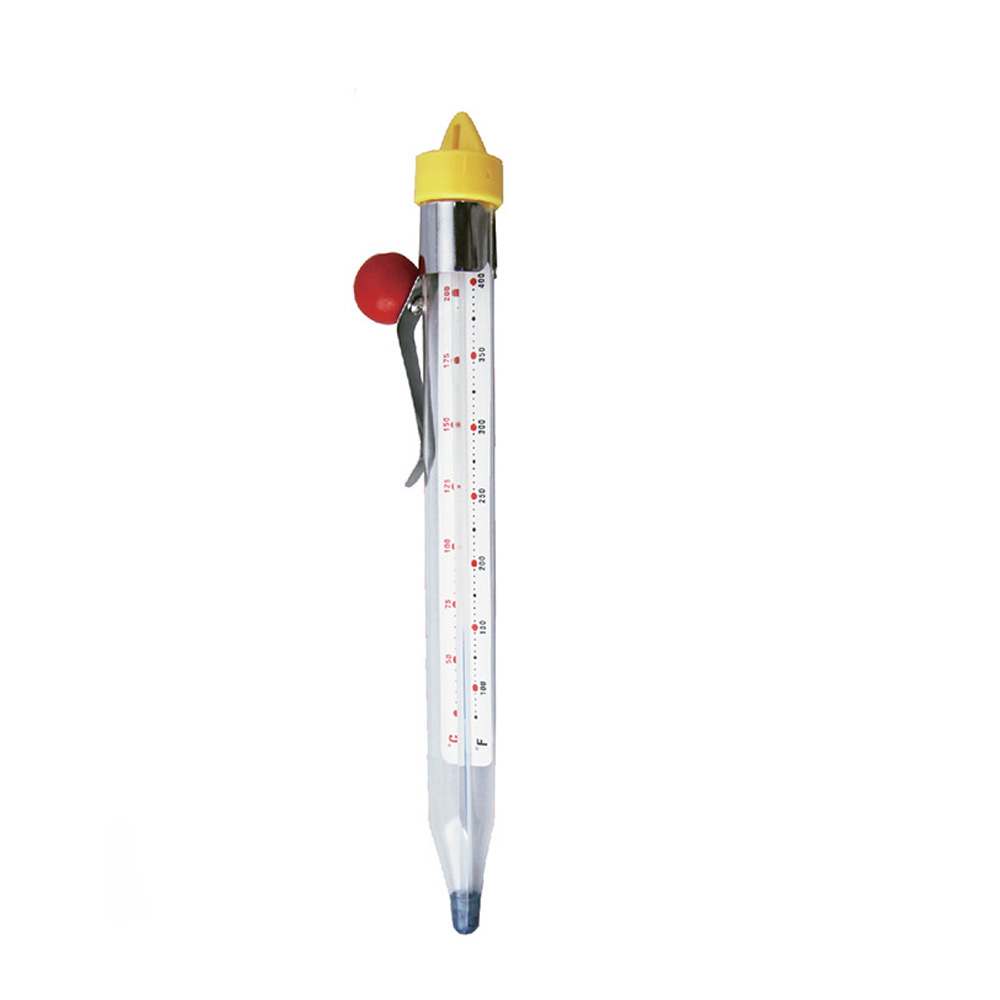Küchenthermometer Für Zucker Und Sirup Auf Hauttemperatur Mit Clip Pratique Thermomètre Polyvalent Für Cuisson Confiserie Und Patisserie