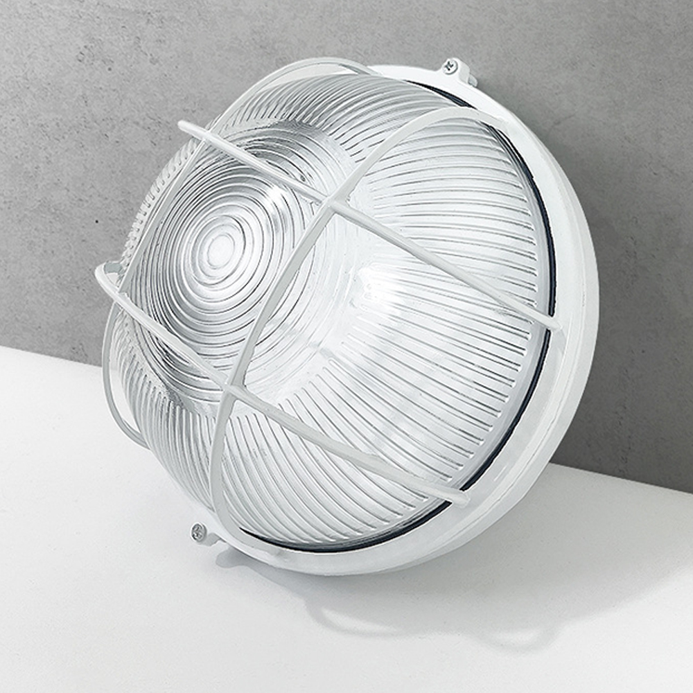Led-leuchte Für Feuchte Räume – Rund – Ip66-24 – Ideal Für Wand- Oder Deckenleuchten – Atelierlampe In Der Höhle