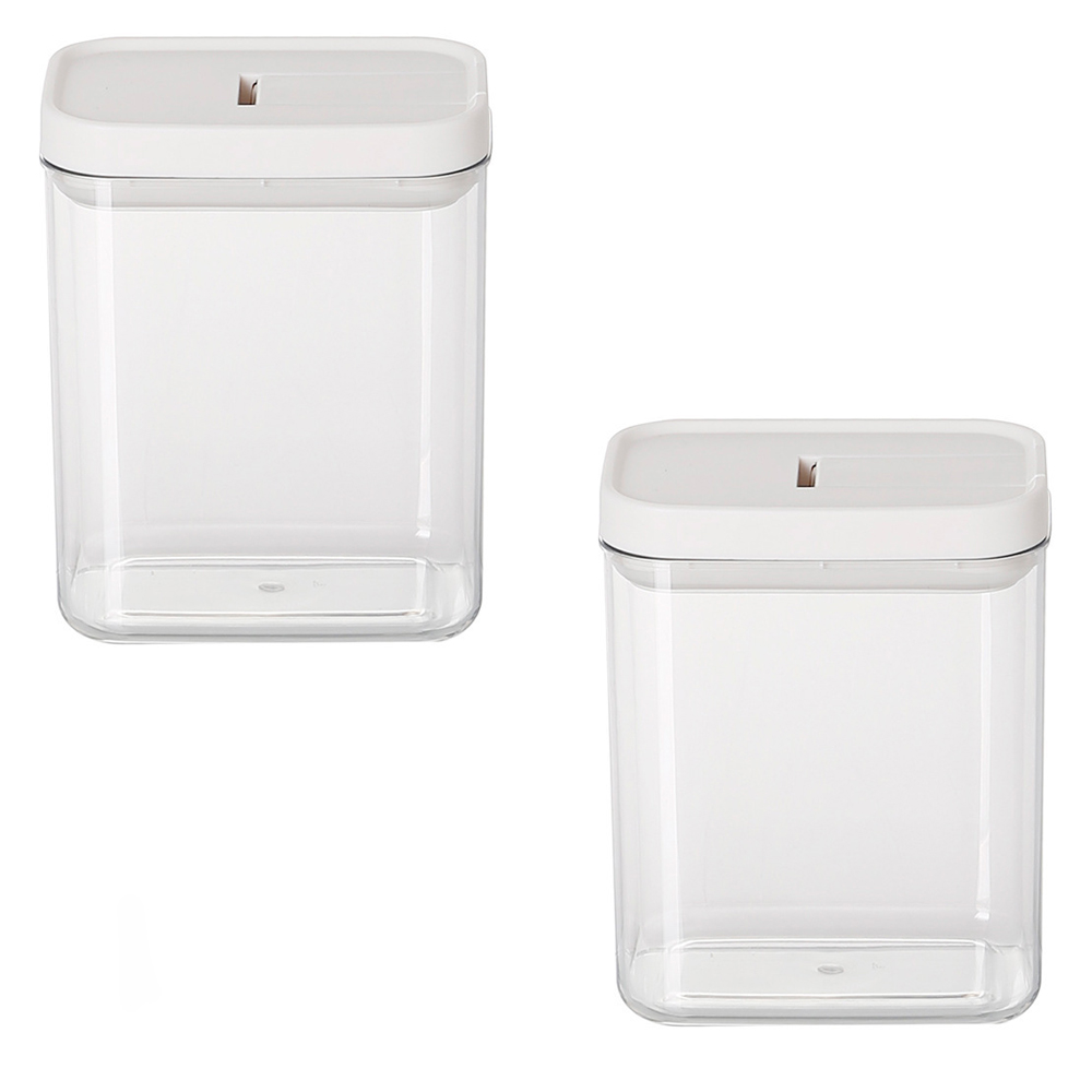 (set Mit 2 Hermetischen Konservierungsbehältern Mit Deckel, Aus Kunststoff Ohne Pp, Für Lebensmittel, Für Die Organisation (800 Ml/28,16 Oz))