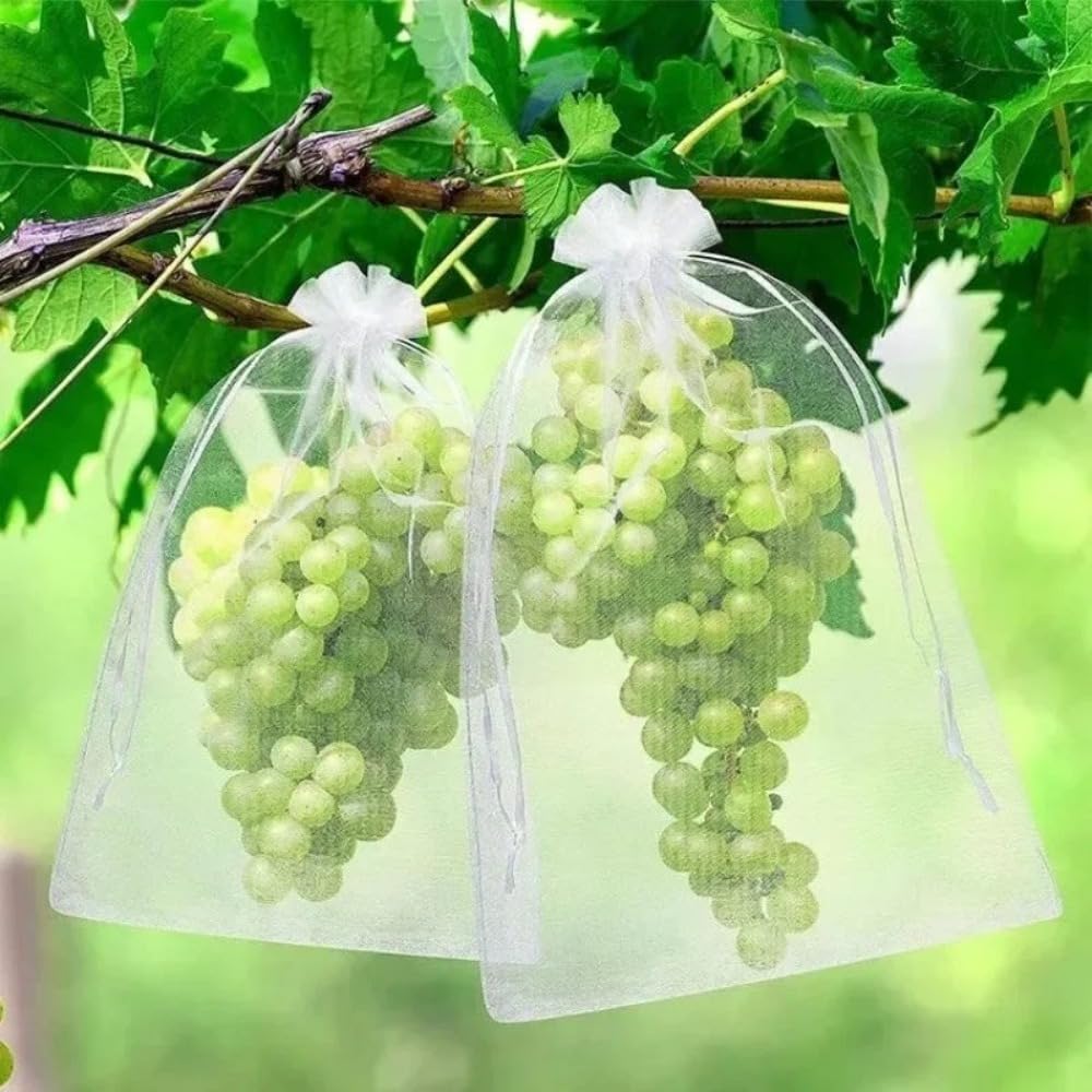 Lose Mit 10 Säcken Zum Schutz Beim Versand Mit Cordon De Serrage, Anti-insekten, Arbores Fruitiers, Pflanzen Und Jardins (20 X 30 Cm)