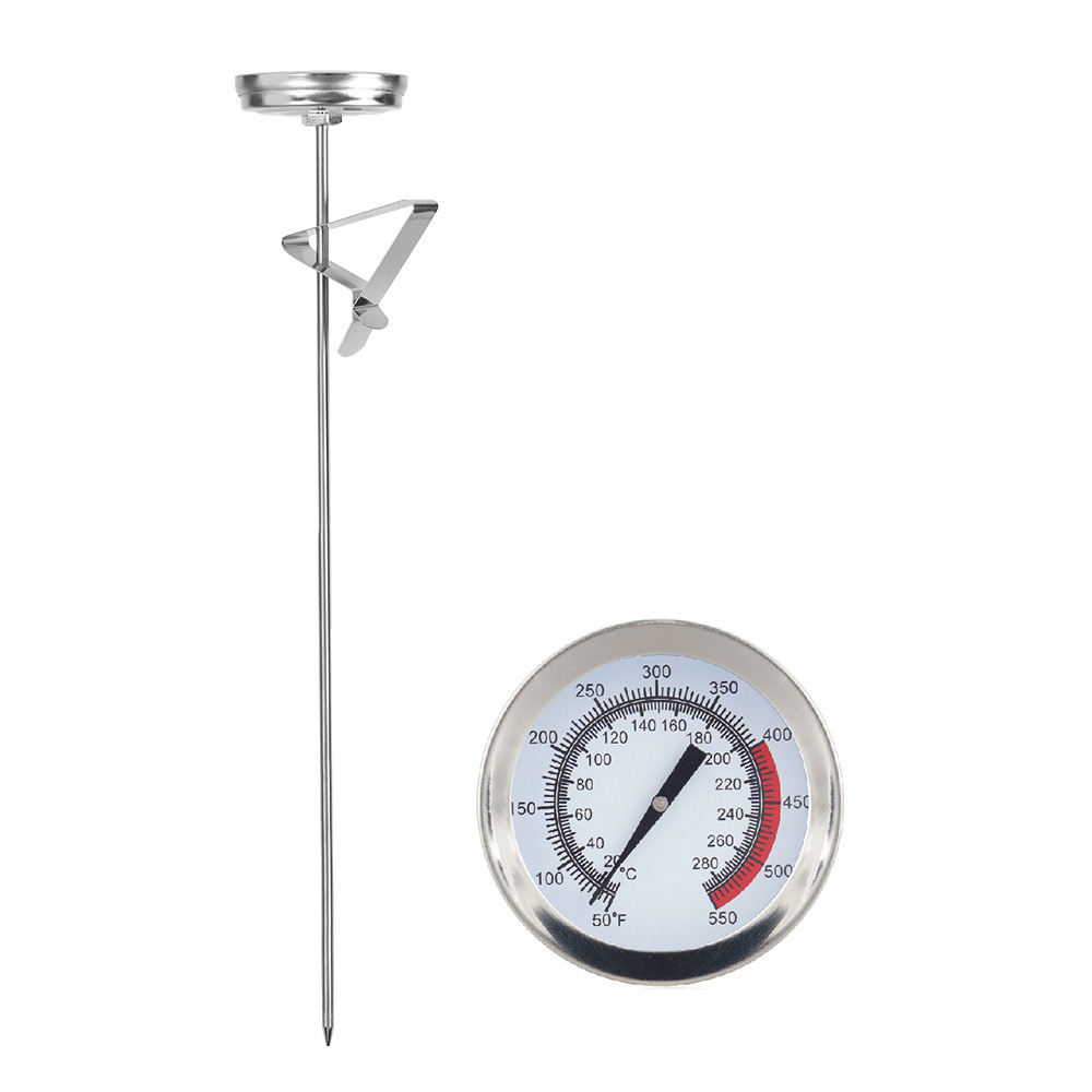 Thermomètre Und Viande-analog Aus Rostfreiem Edelstahl, Ideal Für La Viande, Le Poisson, La Volaille, Thermomètre Und Barbecue, Rôtissage-parfait