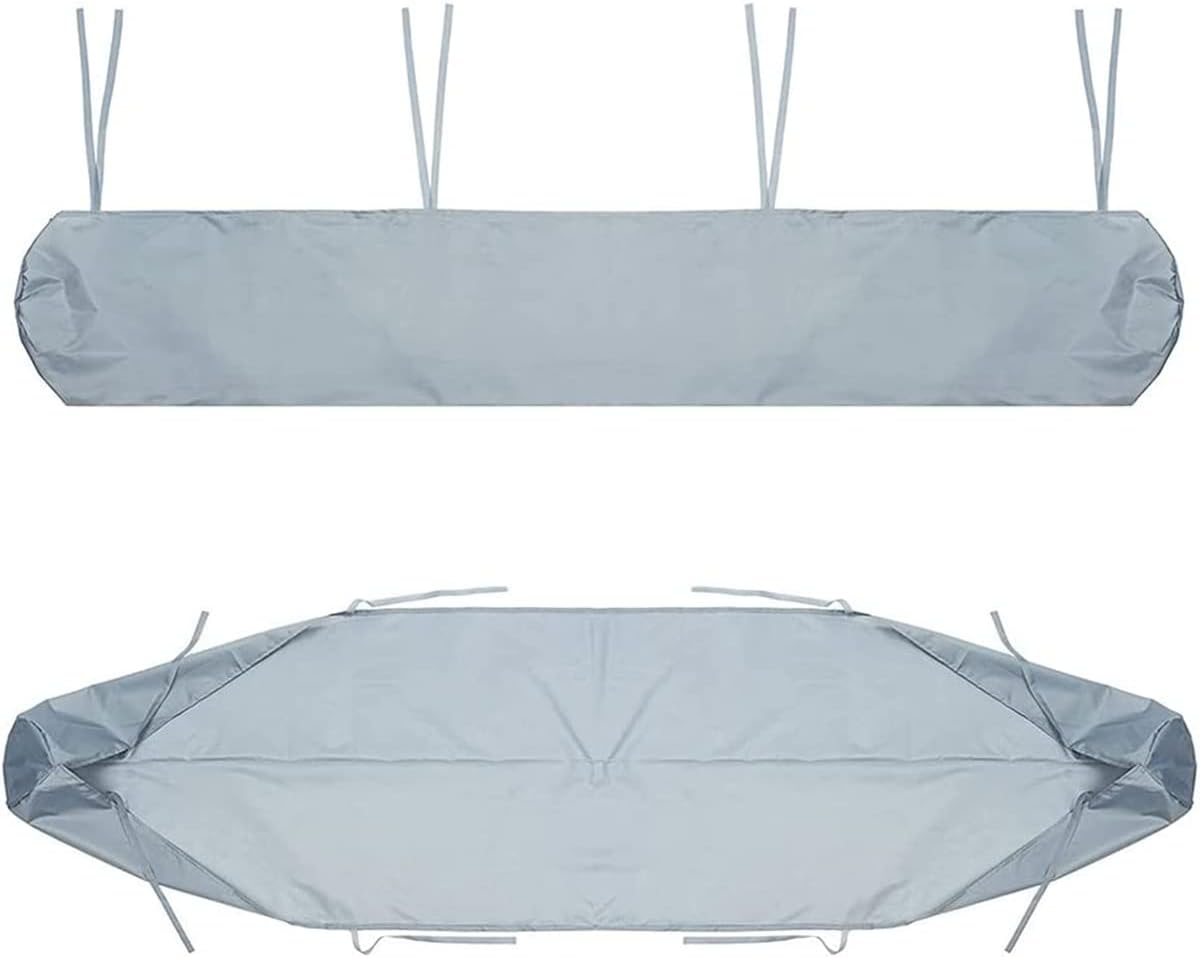 Housse De Auvent Jardin Protection, Bâche Sac De Rangementoxford Contre Les Uv Anti-poussière Contre La Neige Et La Pluie En Hiver (5m Grau)