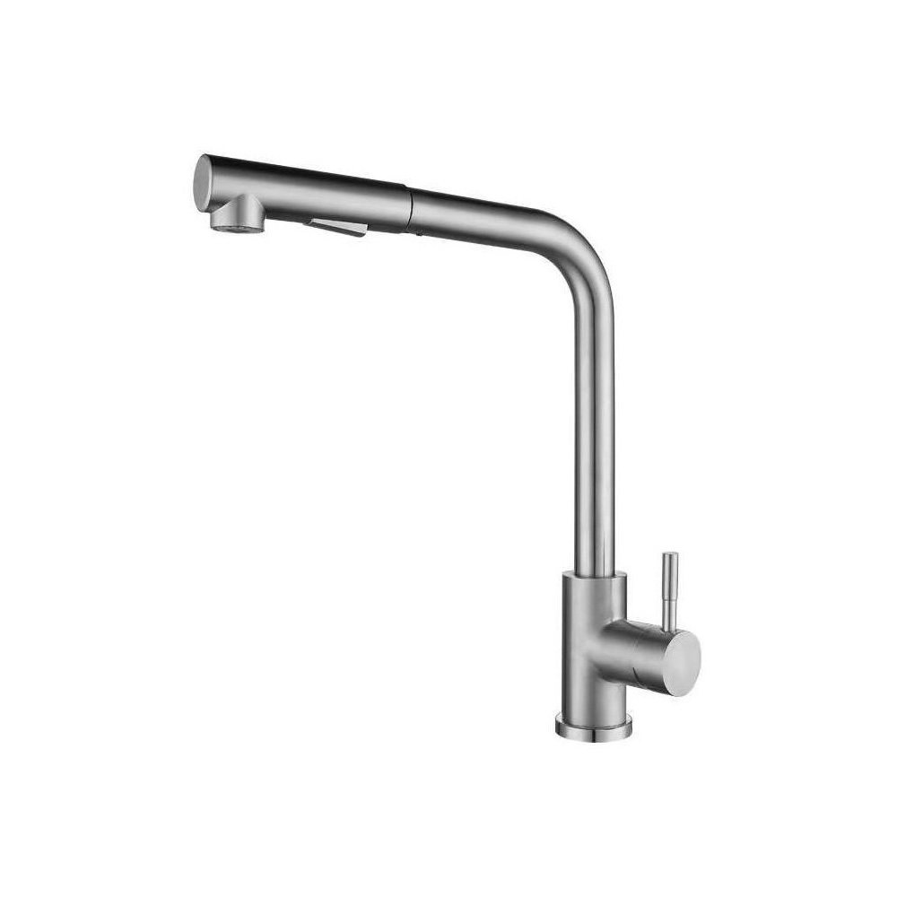 Robinet Cuisine, Mitigour Cuisine Avec Douchette Extractible, 2 Modi Der Pulverisierung Und Pivotante À 360