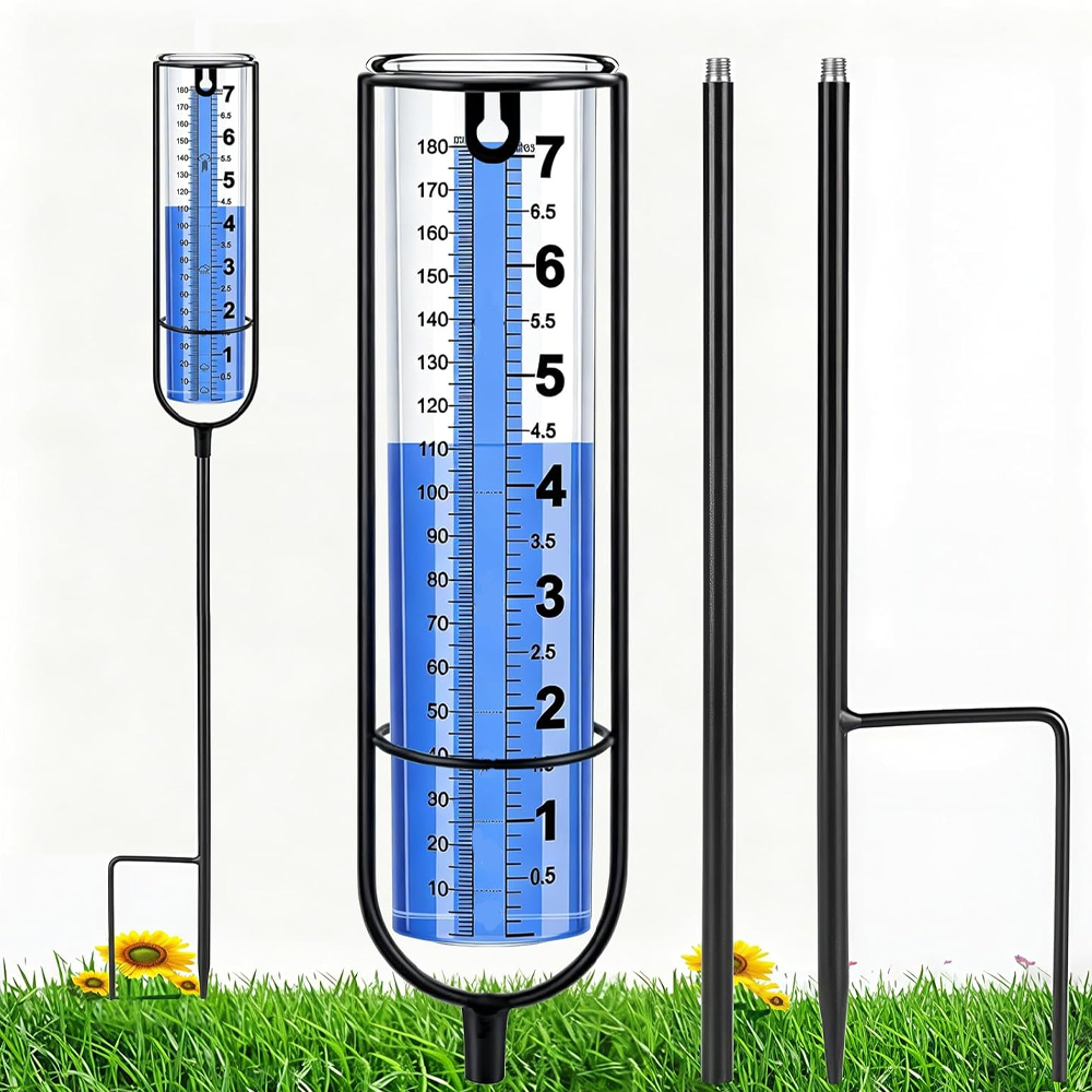 Pluviometer Mit Piquet, Précis & Pratique