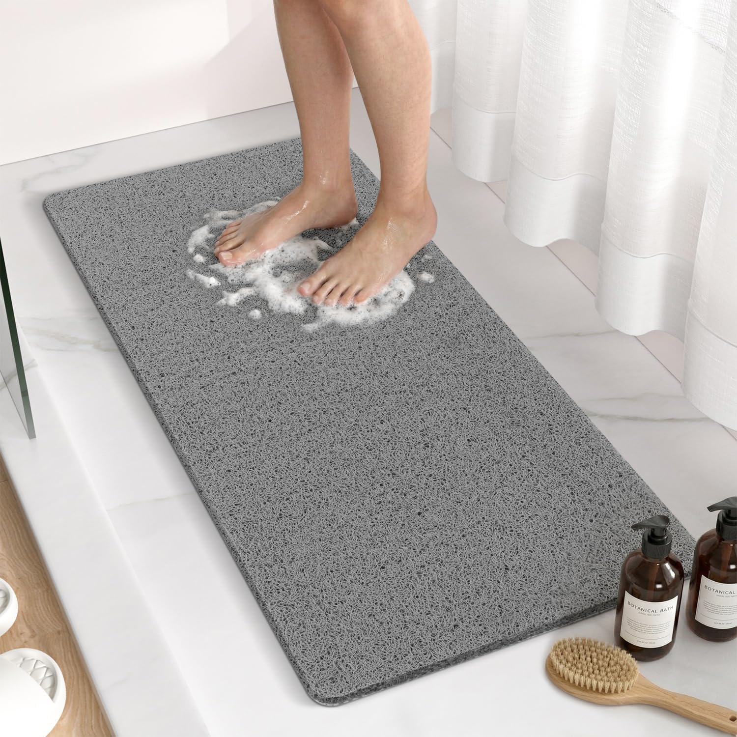 Tapis De Douche Antiderapant, 75 X 45 Cm