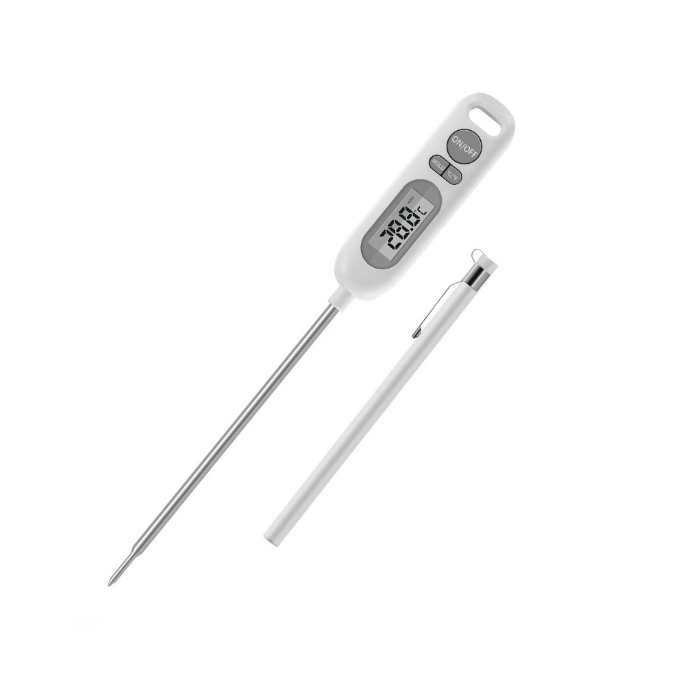 Küchenthermometer, Küchensonde 145 Mm, Langes Küchenthermometer, Digitales Küchenthermometer Für Barbecue Patisserie Viande Sucre