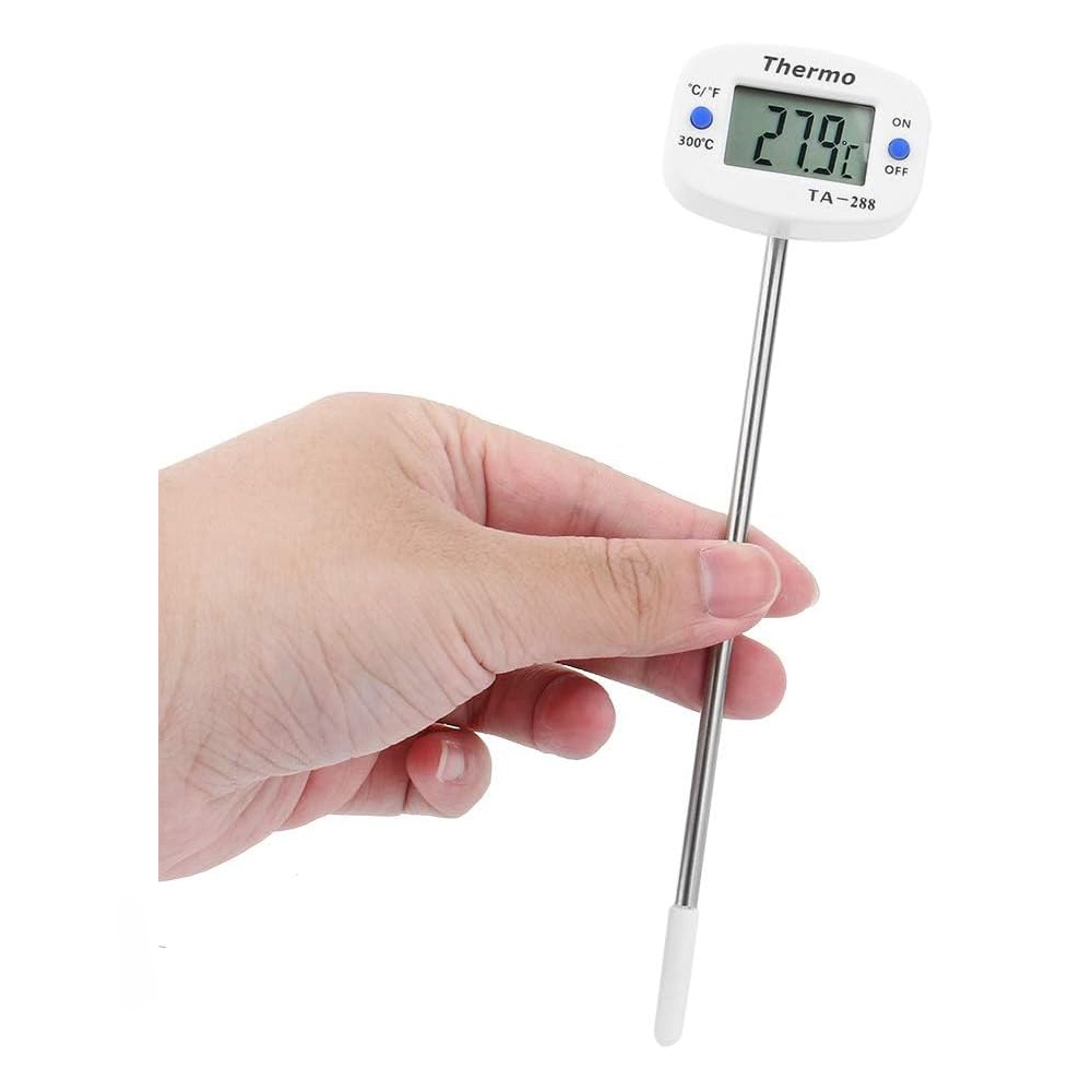 Babythermometer, Mit Langer Sonde, Küchenthermometer, Lcd-longue-thermometer Für Die Küche, Mehrzweck-thermometer Für Lebensmittel