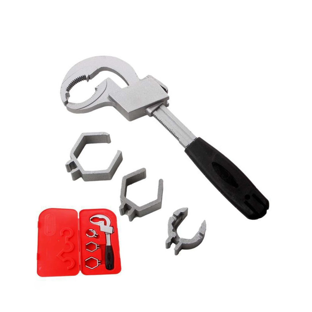 Clé À Molette Multifonction Pour Évier Clé Pour Robinetterie Clé À Embout Pour Bouchons Pour Lavabo, Hotel, Dortoir, Appartement, Maison