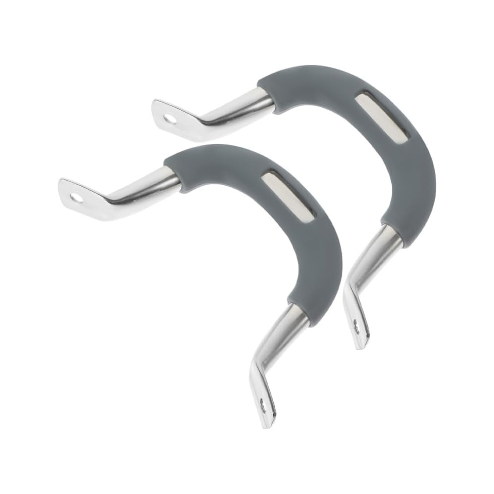 Poignée De Casserole De Remplacement 2 Stück Poignée Latérale Pour Pot L En Inox Et Silicone Poêle Universelle Sans Brûlure