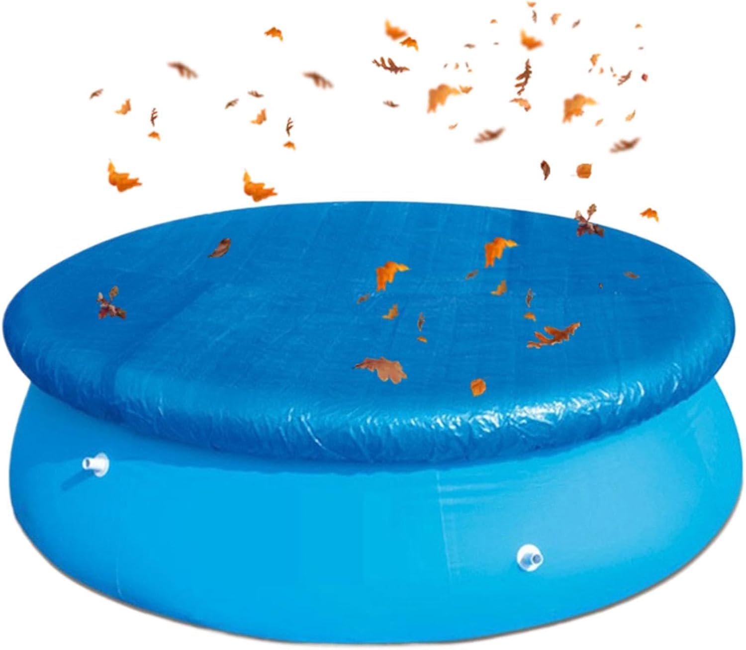 Runde Schwimmbadkuvertüre, Anti-poussière-sicherheitskuvertüre Für Schwimmfähiges Schwimmbad Für Garten, Pelouse, Terrasse, Terrasse, Wintergarten, Spa, Terrasse