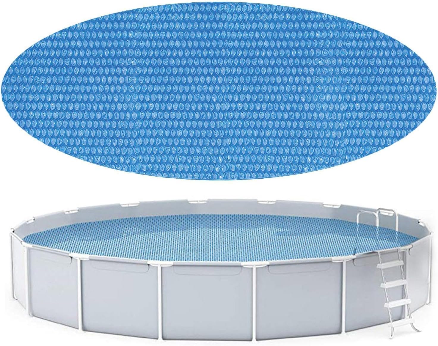 Bâche Solaire De Piscine Protecteur Rond À Bulles - Poussière Pour Piscine Pour, Spa, Terrasse, Camping, In Extérieur, Wohnen, Jardin
