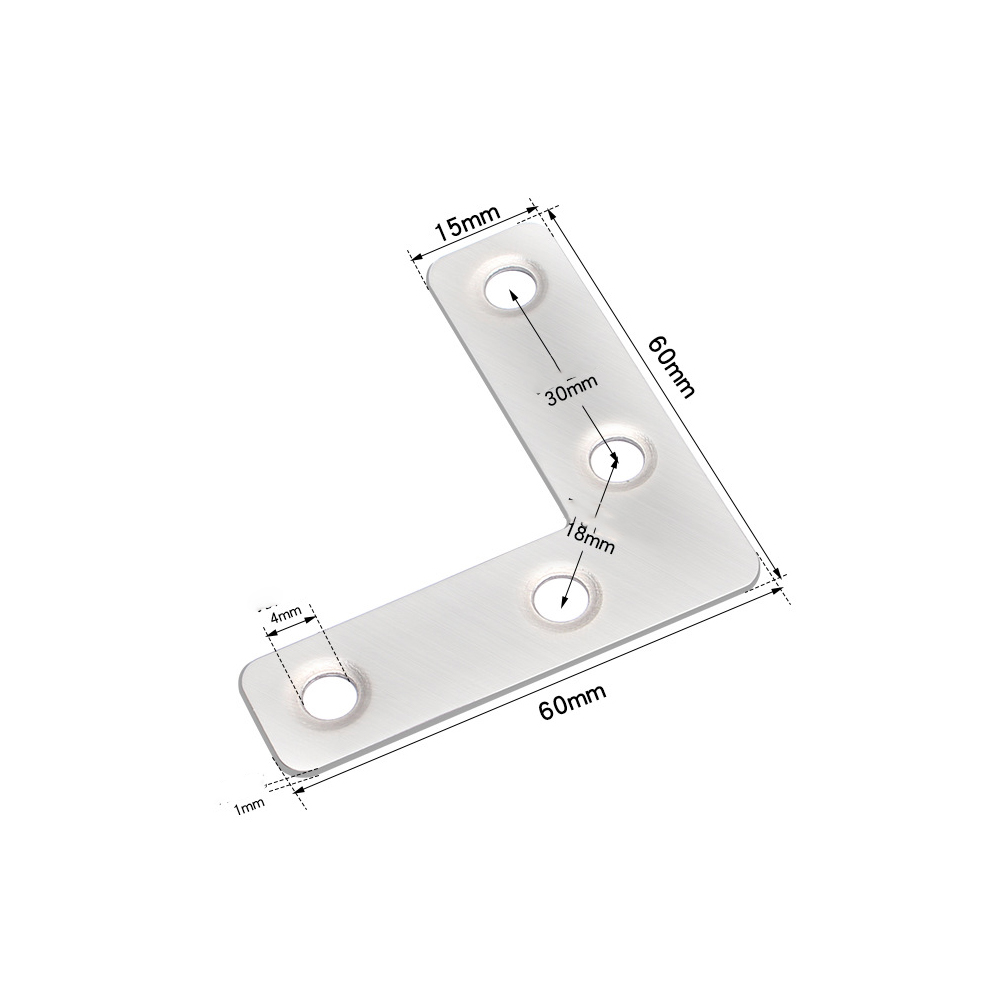 (24 Edelstahlplatten – 60 X 60 X 15 Mm – Hervorragender Korrosionsschutz, Stabil Und Langlebig)