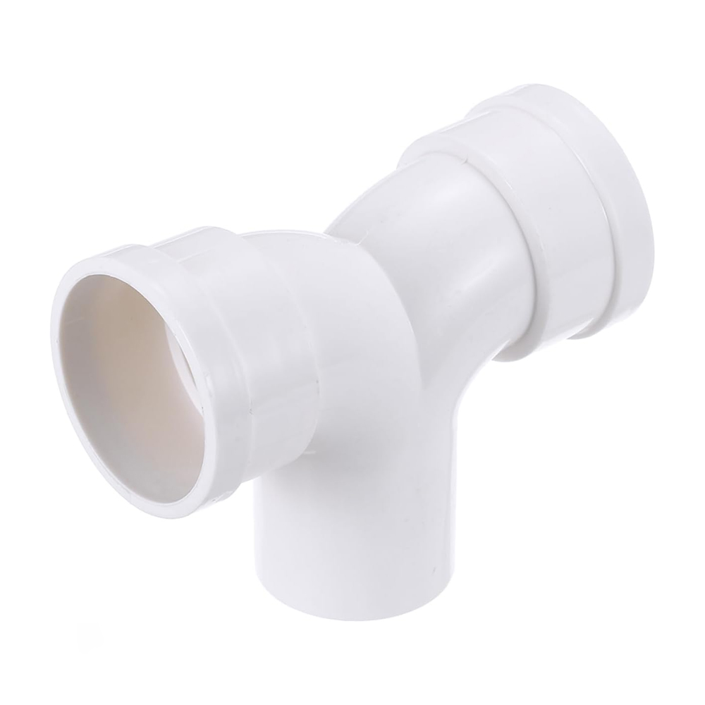 (2x Rohrverteiler Für 3 Wege, Rohradapter Aus Pvc In Y-form, Rohrkabel Zur Belüftung,