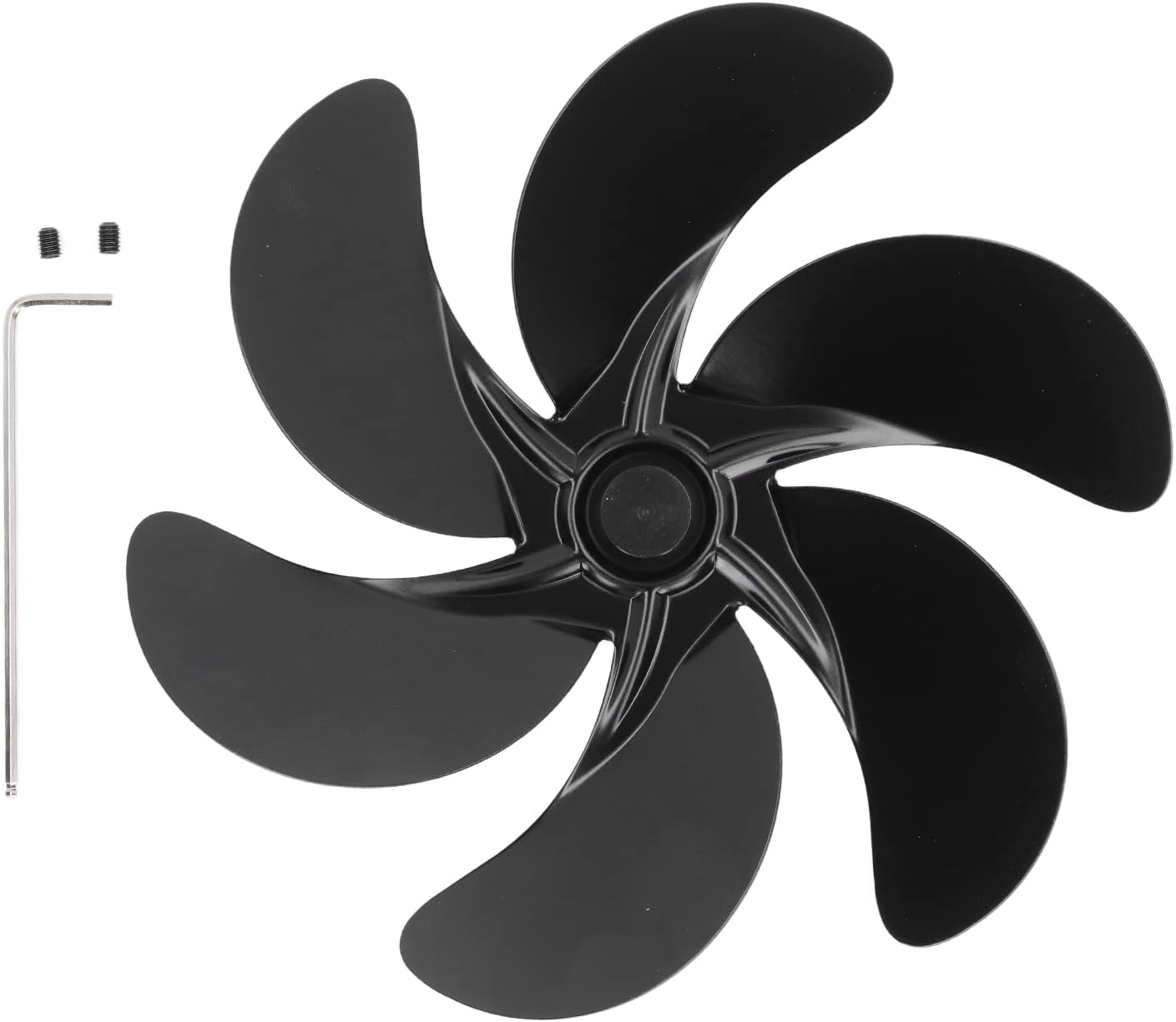 Ventilator Für Den Außenbereich, Ventilator Für Den Außenbereich Mit 6 Lamellen Für Den Kaminofen Aus Aluminium