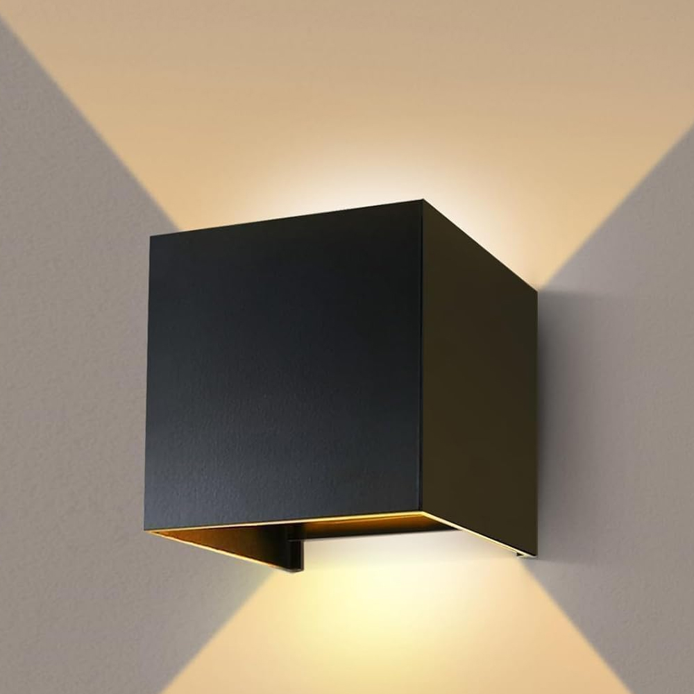 Wandleuchte, Verstellbare Led-außenleuchte, Weiß