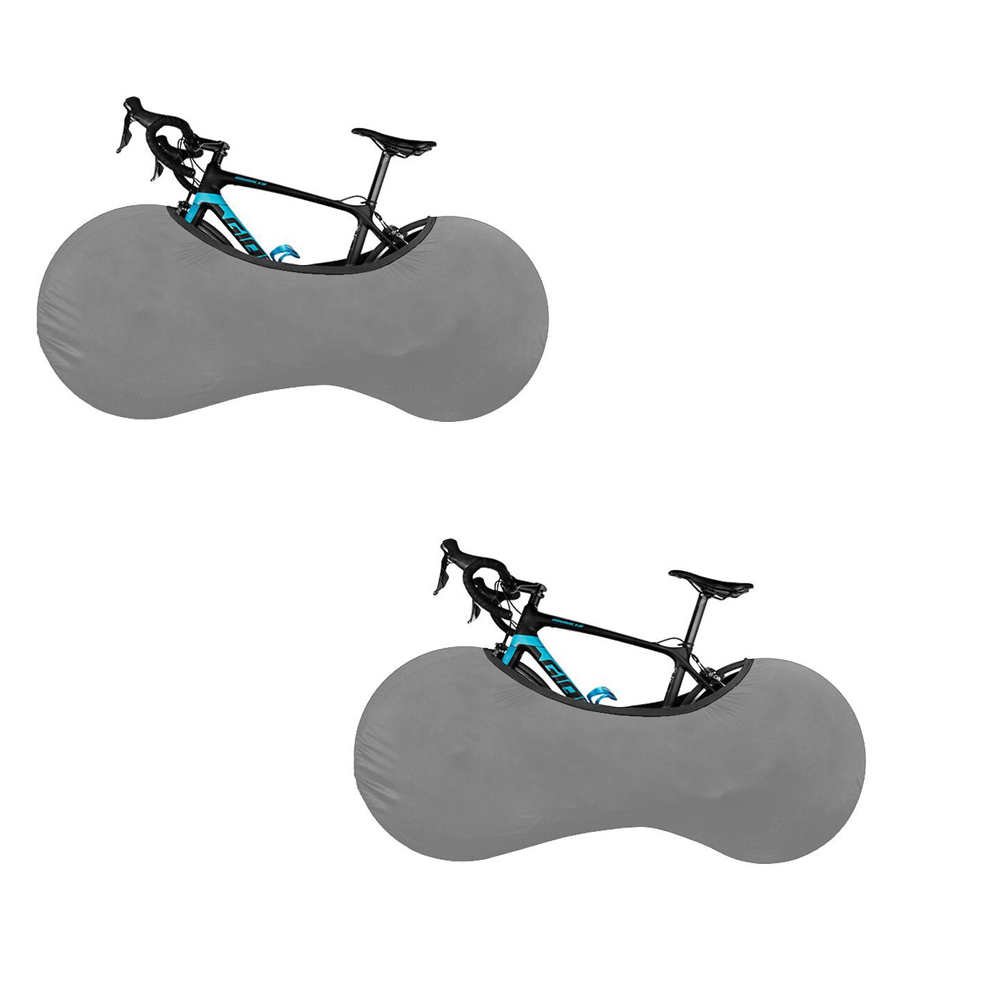 (2x Housse De Roue Anti-poussière Pour Vélo - Protection De Pneu Élastique Anti-rayures Lavable Pour Stockage Vtt Et Route