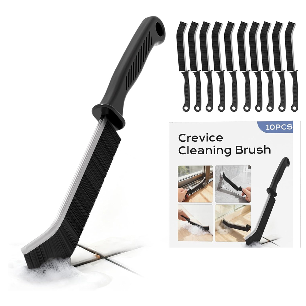 (10 Stück) Brosse Joint Carrelage, Brosses Nettoyage Salle De Bain Poils Durs Pour Cuisine, Salle D'Eau, Évier, Douche Et Sol