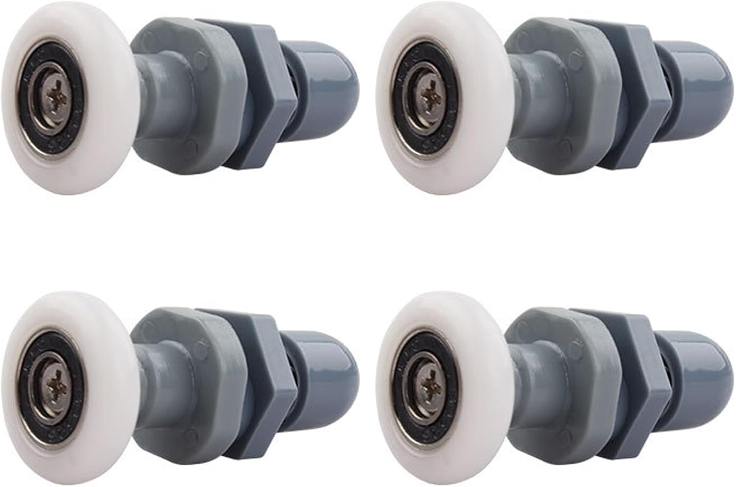(23mm) Roulettes Porte De Douche, Roulette Porte Coulissante Douche En Laiton 4 Stück Für Rouleau Zum Ersatz Der Douche Coulissante Glas