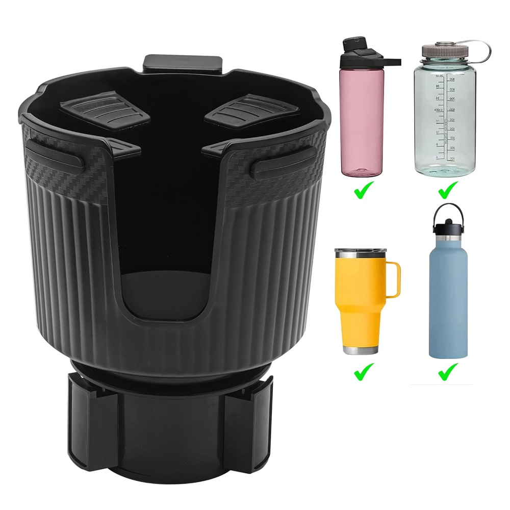Porte-gobelet De Voiture,adaptateur De Porte Gobelet Reglable Porte-boissons De Voiture Avec Base Extensible