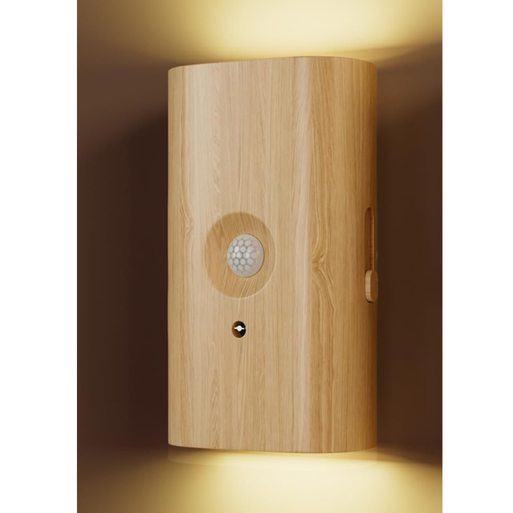 Wandleuchten Mit Bewegungsmelder, Wiederaufladbare Led Mit 3600 Mah, Wandlampe Mit 3 Farben, Magnetischer Bewegungsmelder