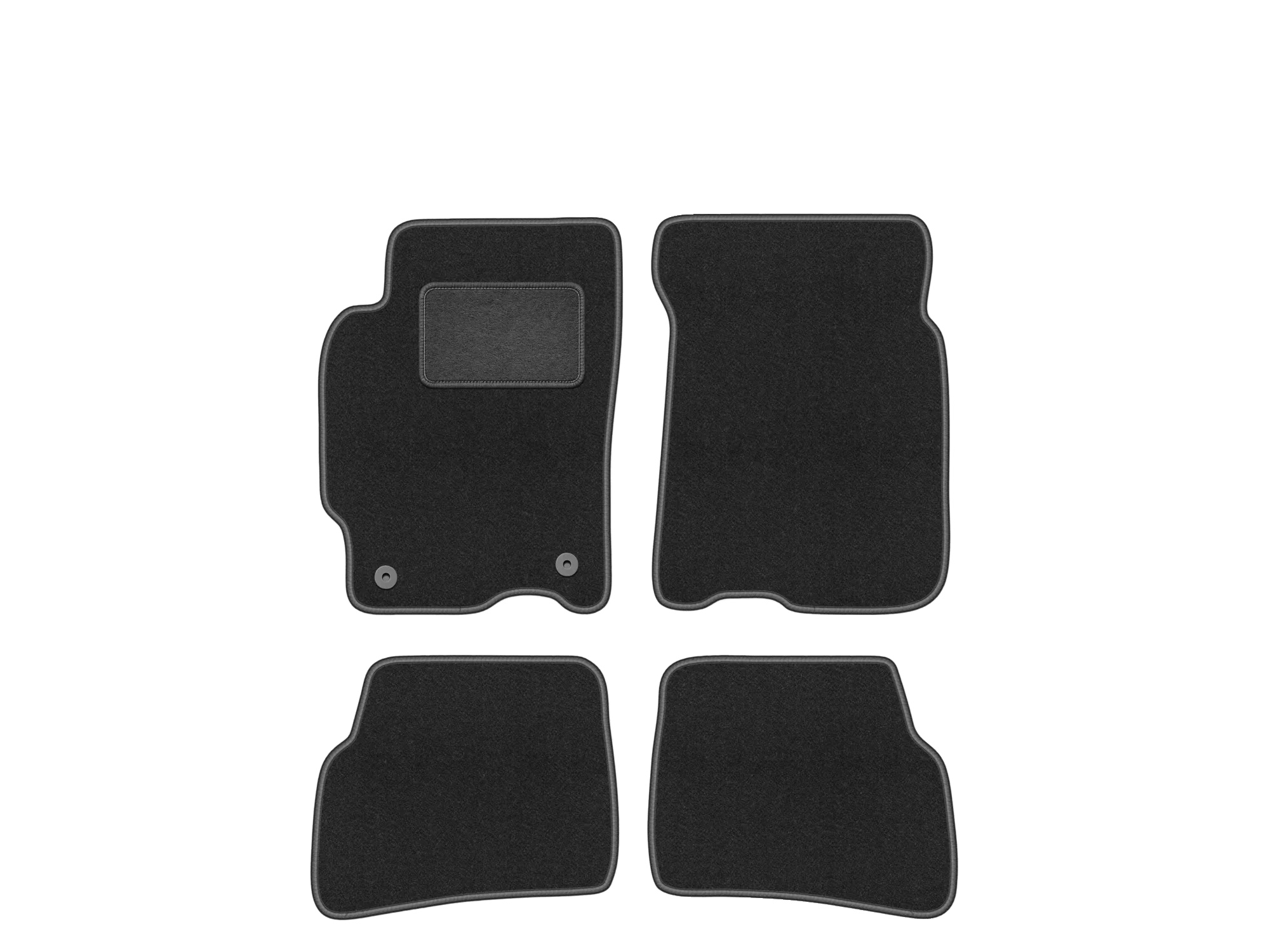 Automatten, Passgenau Für Mazda 626 V Gf, Strapazierfähiges Synthetikmaterial, Dunkelgrau