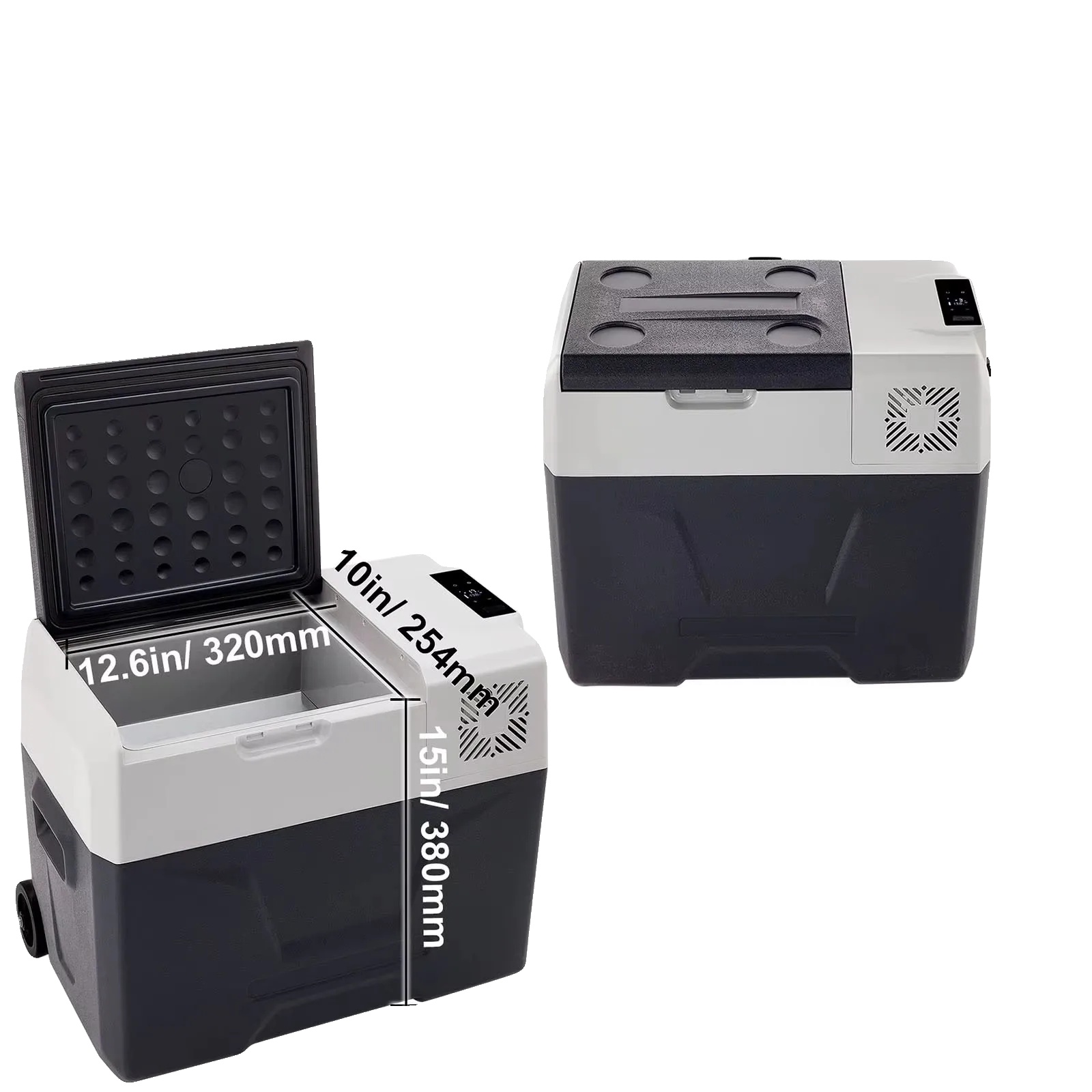 Autokühlschrank, Tragbar, Dualspannung, 40 L