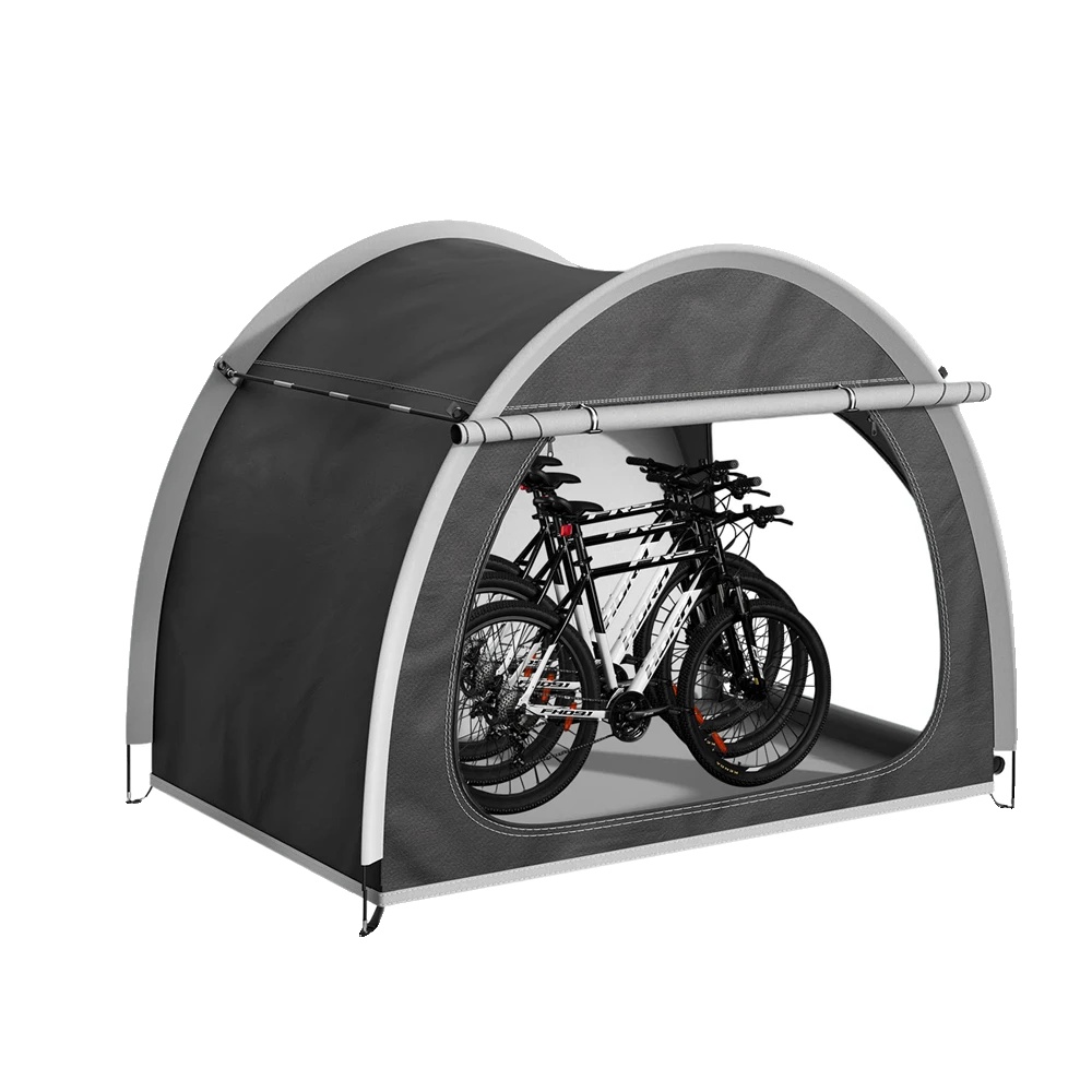 Fahrradzelt, Wasserdicht, Großer Stauraum, Schwarz