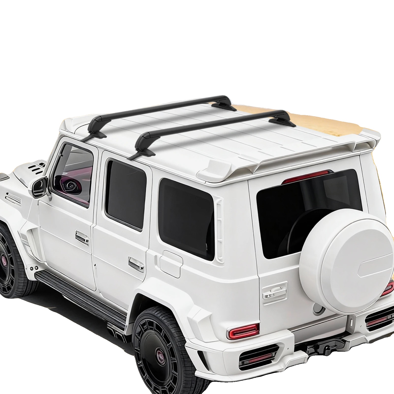 Autodachträger, 1 M Lang, 75 Kg Statische Tragfähigkeit, 45 Kg Dynamische Tragfähigkeit, Passend Für 4- Und 5-türige Fahrzeuge, Material: Aluminium