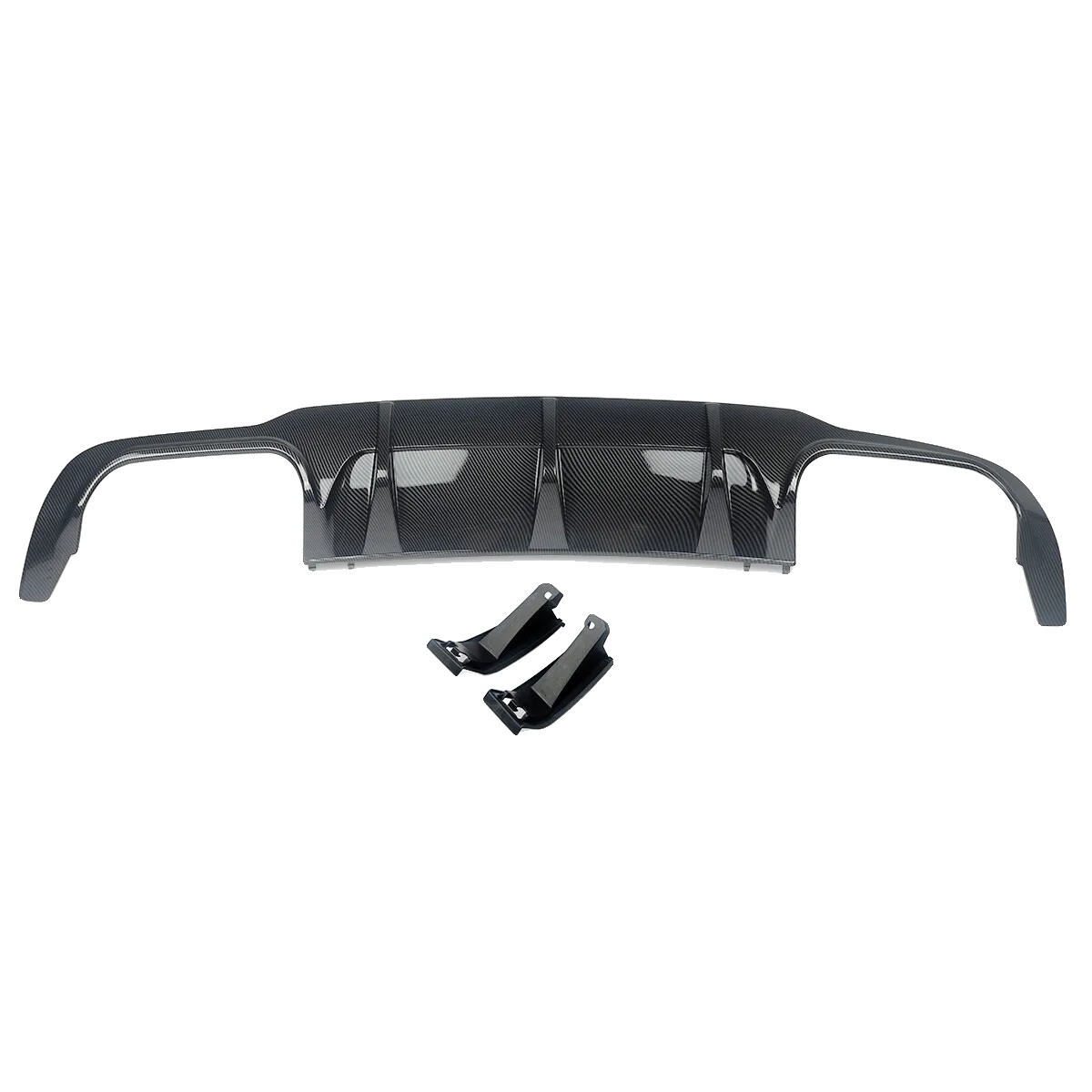 Heckstoßstangendiffusor, Abs-kunststoff, Amg-design, Carbonfaser-optik