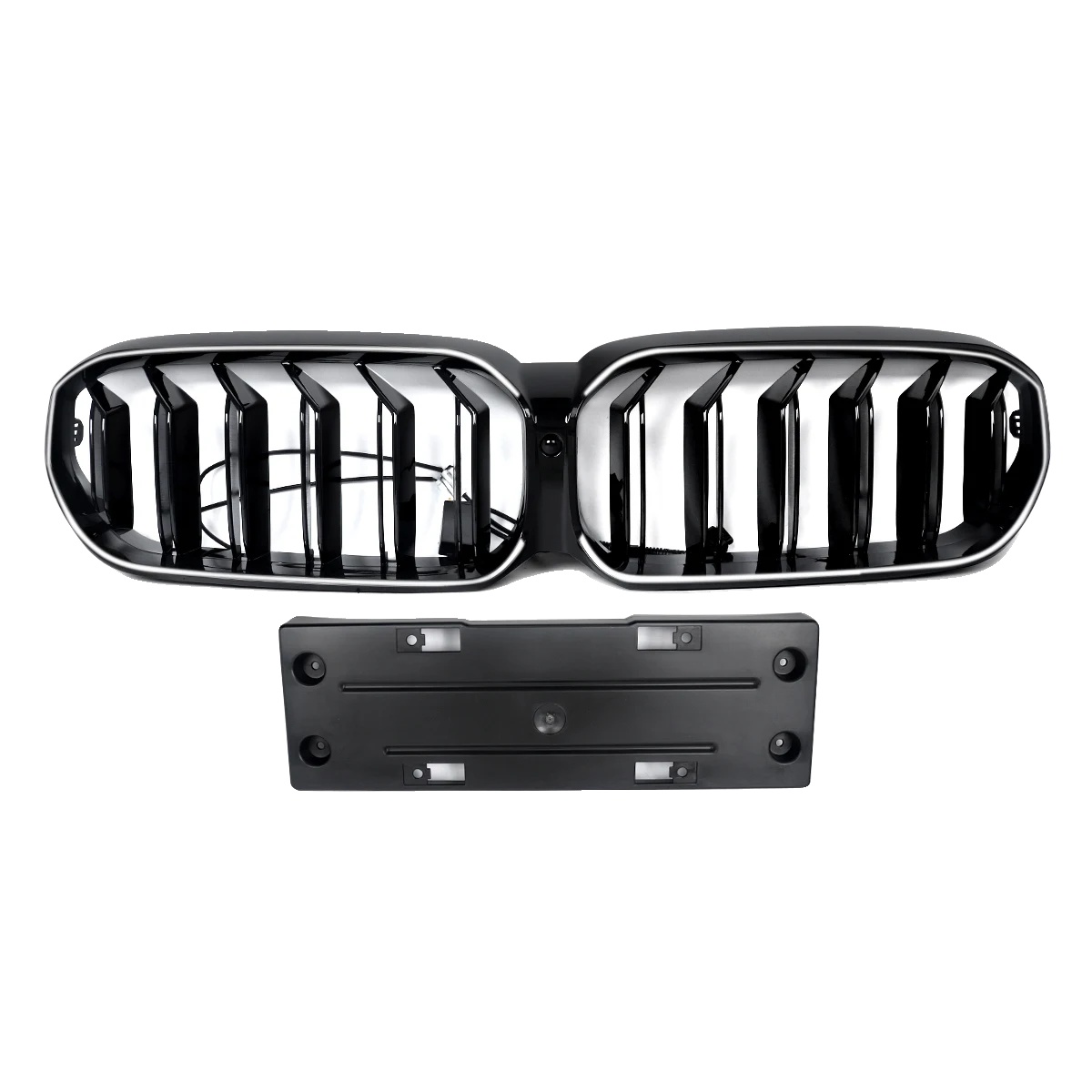 Frontniere, Led-beleuchtung, Robuste Abs-konstruktion, Glanzschwarz