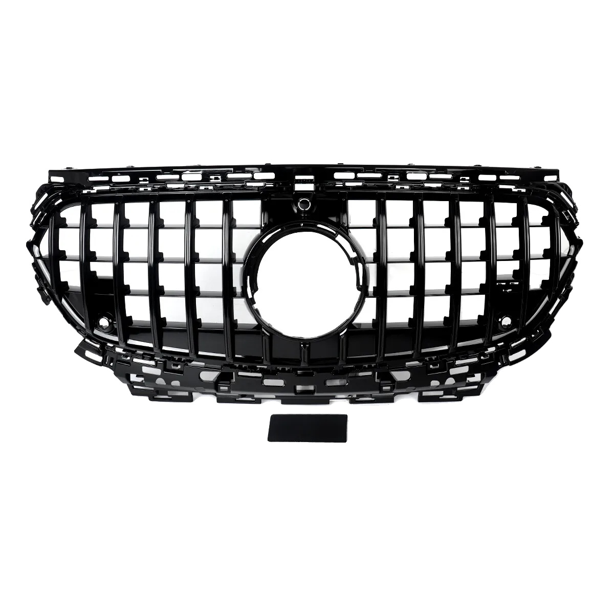 Frontgrill, Gt-stil, Direkter Ersatz, Schwarz Glänzend