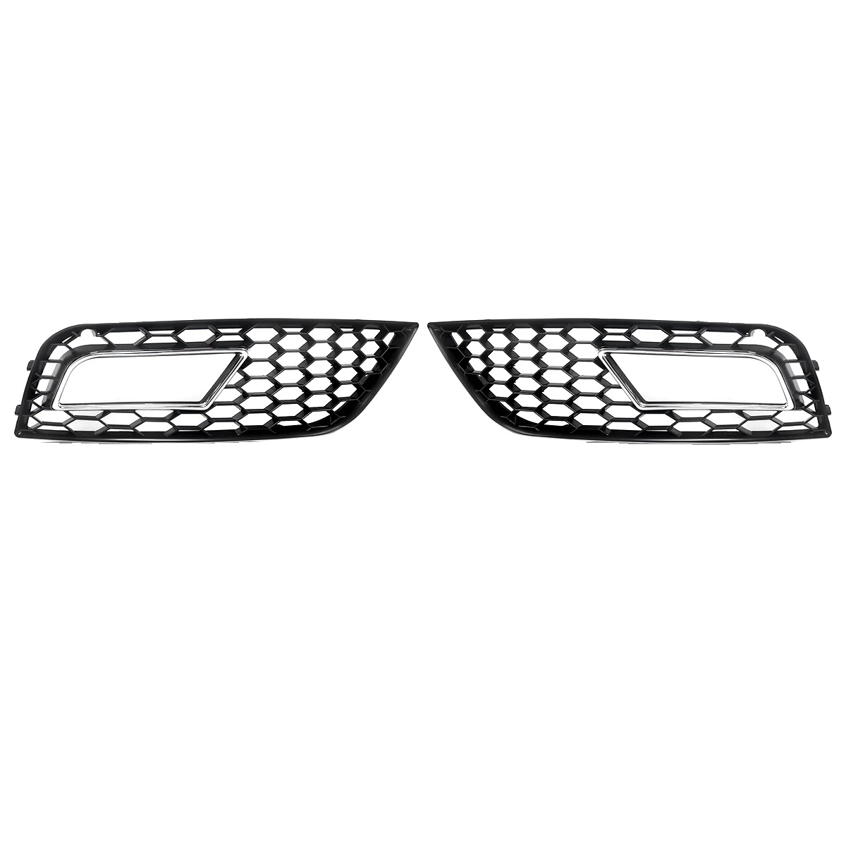 Nebelscheinwerferabdeckung, Wabendesign, Passend Für Audi A4 B8.5 (2013–2016), Ein Paar
