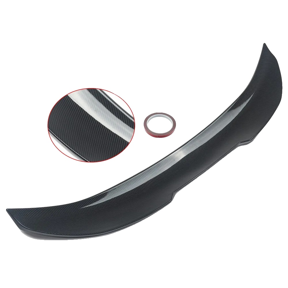 Heckspoiler, Hochwertiger Abs-kunststoff, Einfache Montage, Carbonfaser-optik