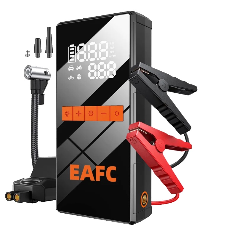 Starthilfe, Luftkompressor, Powerbank, Smartclip