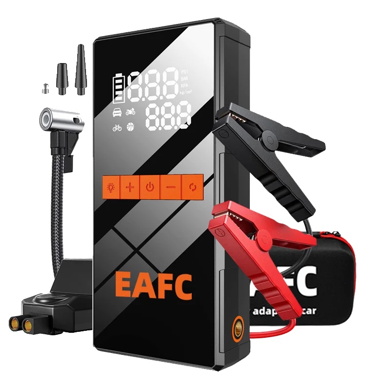 Starthilfe, Luftkompressor, Powerbank, Smartclip Mit Tasche