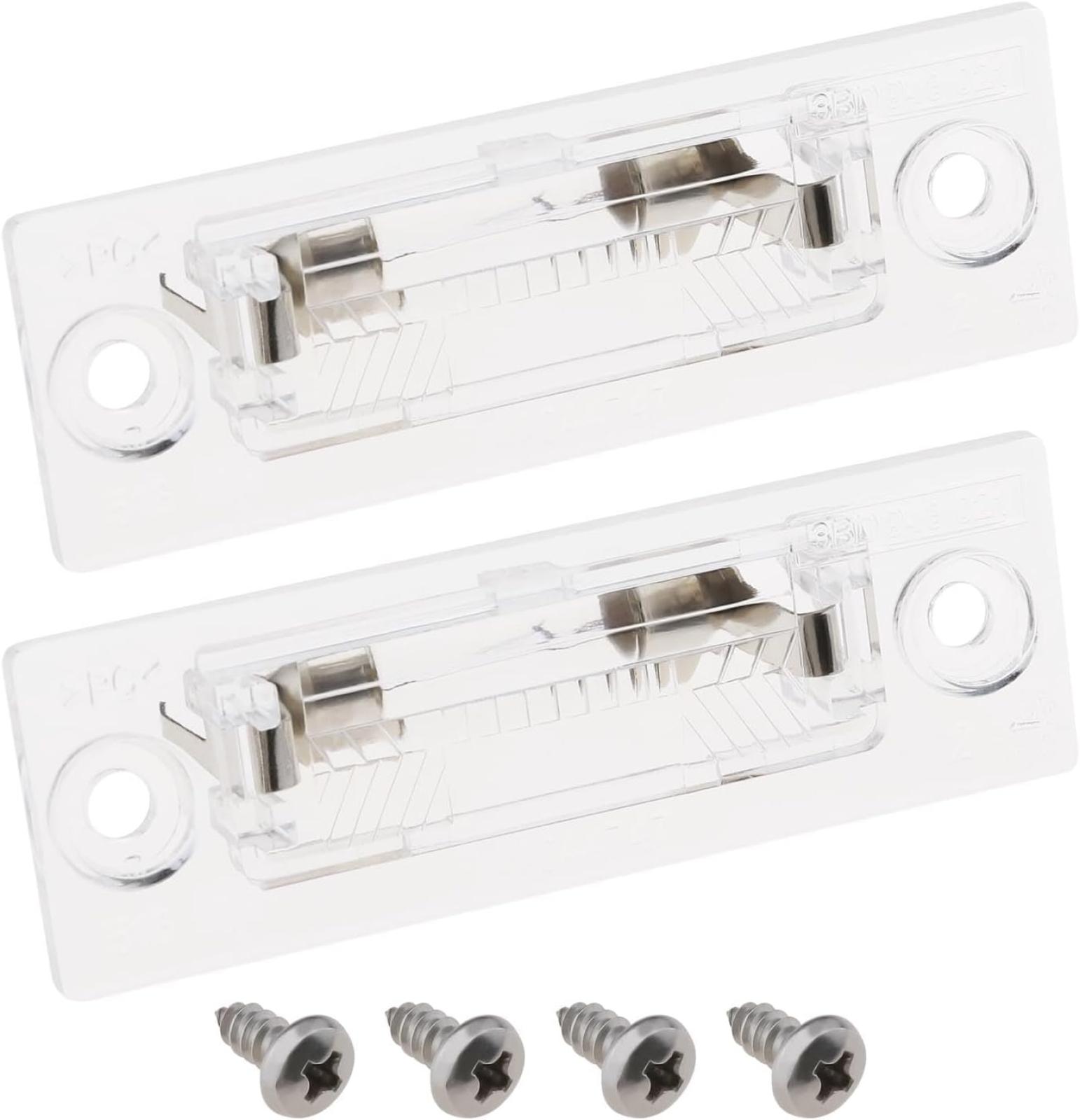 2 Stück Led-kennzeichenleuchten 3b5 943 021 A/b/d / 3b5 998 026 A / 3bd 943 021 / 1kd 943 021 Kompatibel