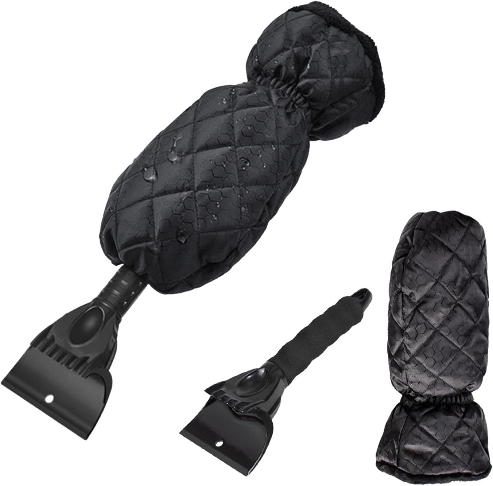 Eiskratzer Mit Handschuh, Scheibenkratzer, Autoscheibenkratzer, Autofensterkratzer Mit Handschuh