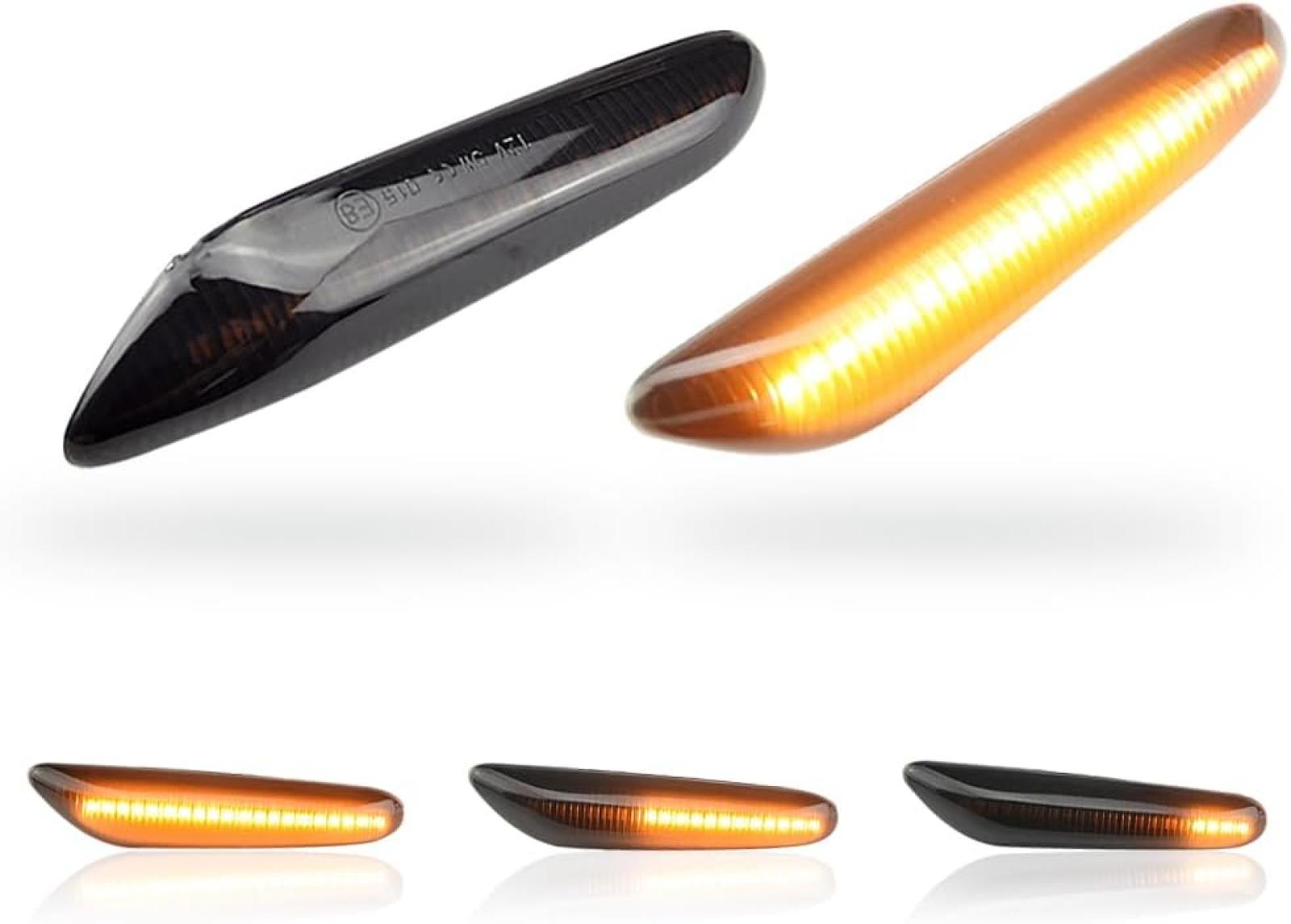 2-teilige Dynamische Led-seitenmarkierungsleuchte, Blinklichtanzeige, Kompatible Signalleuchte