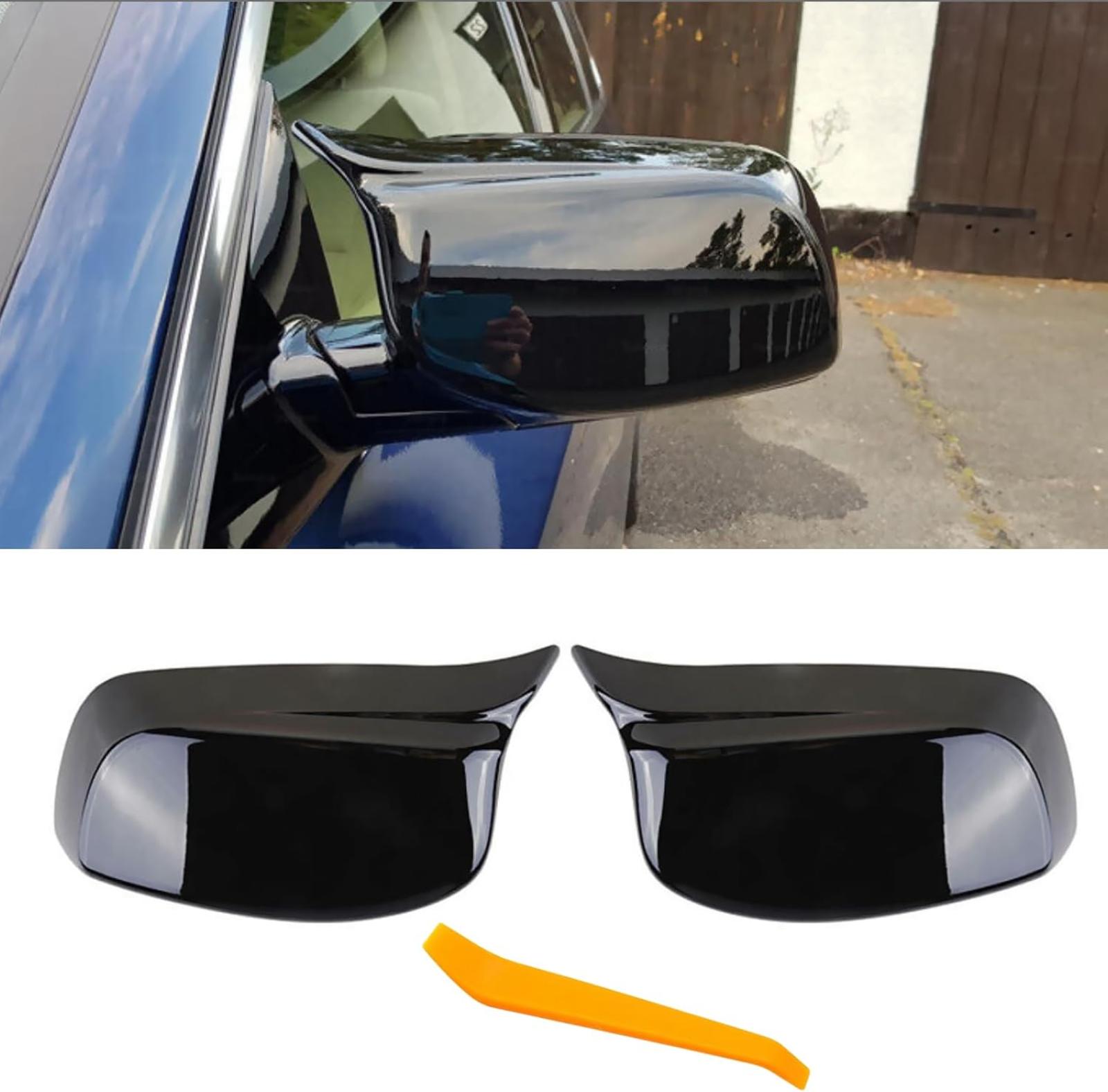 2 Stück Spiegelkappen Für Bmw 5er E60 E61/6 E63 E64