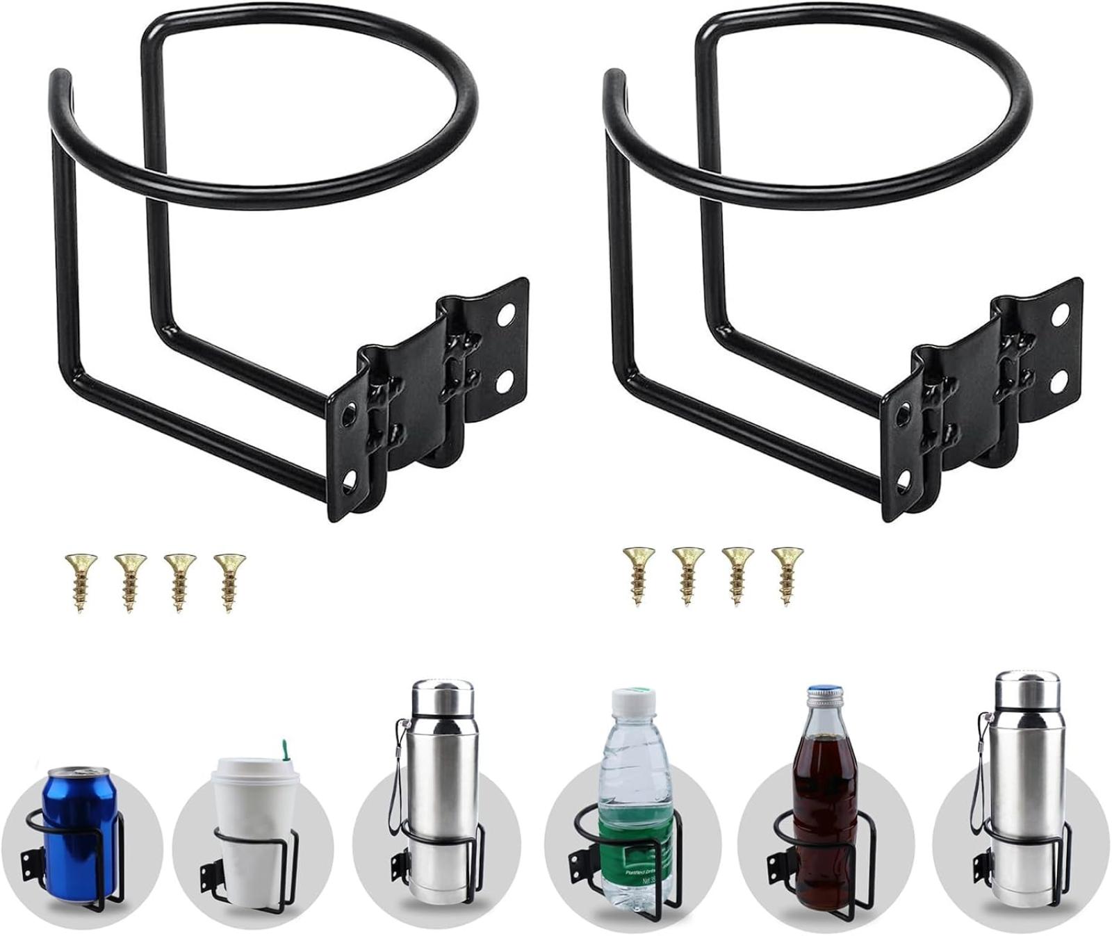 2 Stück Universal-getränkehalter, Auto-boot-getränkehalter, Edelstahl-getränkehalter