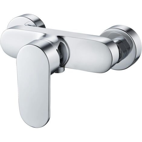 Einhebel-brausemischer, Wandmontierter Duschmischer, Einhebel-duscharmatur, G1/2-gewindeschlauchanschluss, Chrom