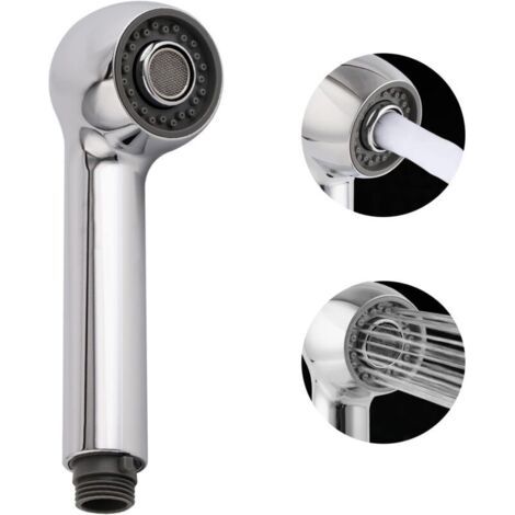 Ausziehbarer Küchenarmatur, Ersatzauslauf, 2-funktions-spültischarmaturkopf, G1/2- Oder 13/16-zoll-anschluss, Nicht Universell, Gebürstetes Nickel, Chrom