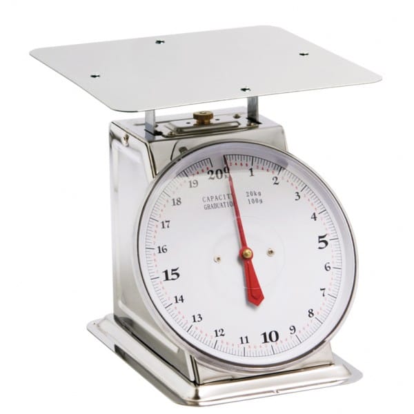 Bron Coucke - Mechanische küchenwaage 20kg - 100g bm20