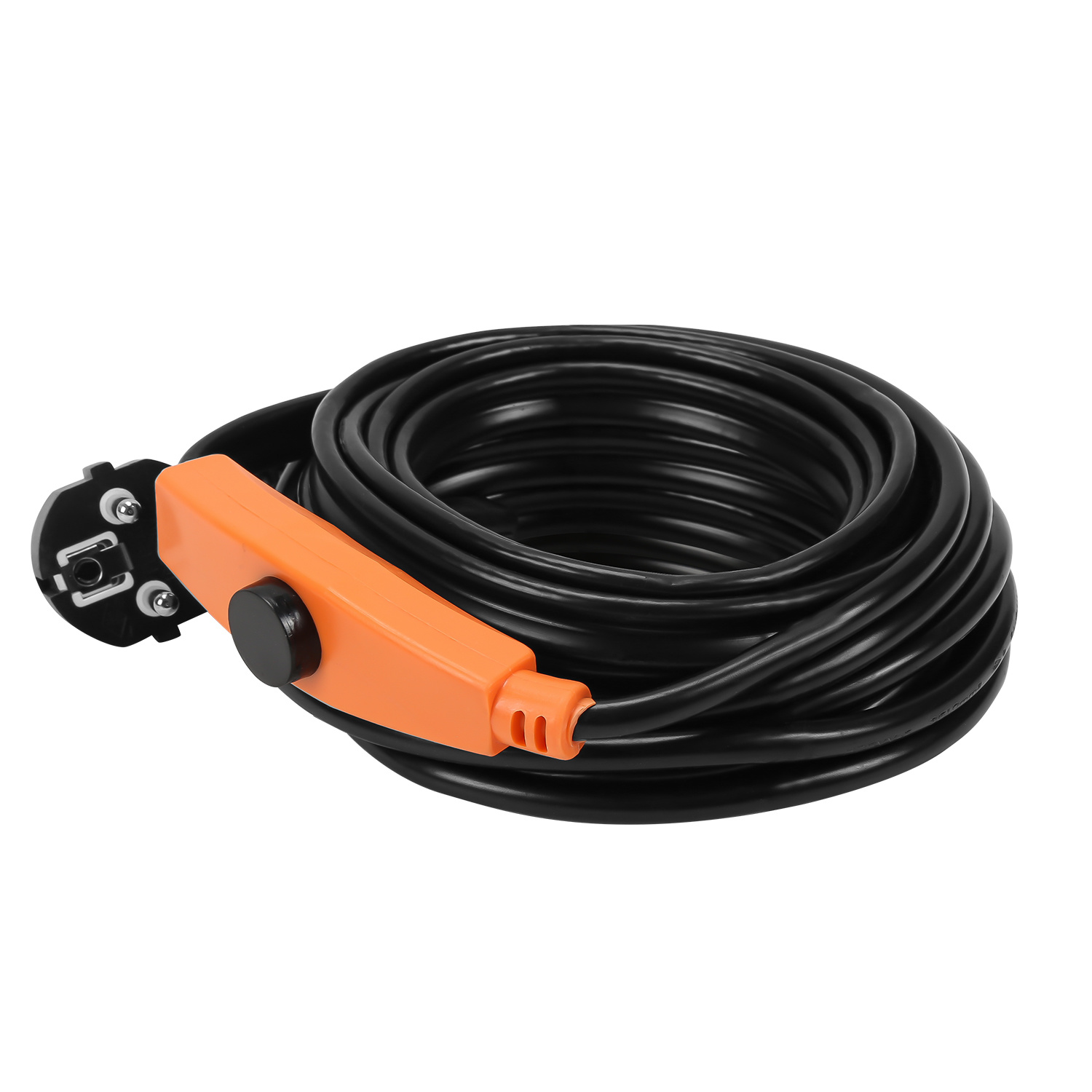 Tolletour 2m 32w Heizkabel Frostschutz Heizleitung Frostschutzkabel Rohrbegleitheizung Selbstregulierend Mit Thermostat Ip68