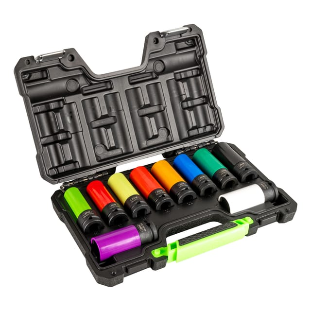 JBM - Kit mit 10 1/2' Schlagschraubern speziell für den Radausbau 53988