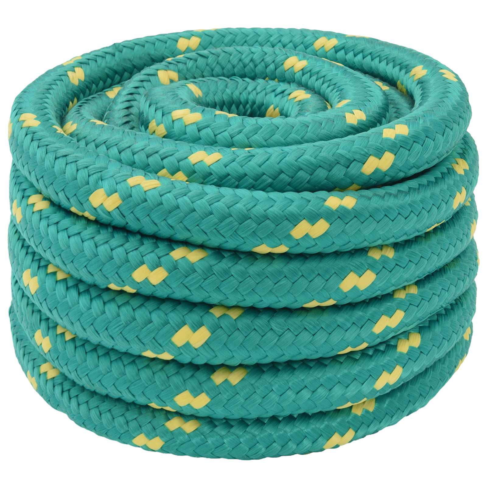 Mehrzweck-allzweckseil 30 Mm 25 M Grün Pp 5400 Kg Max. Traglast Vidaxl
